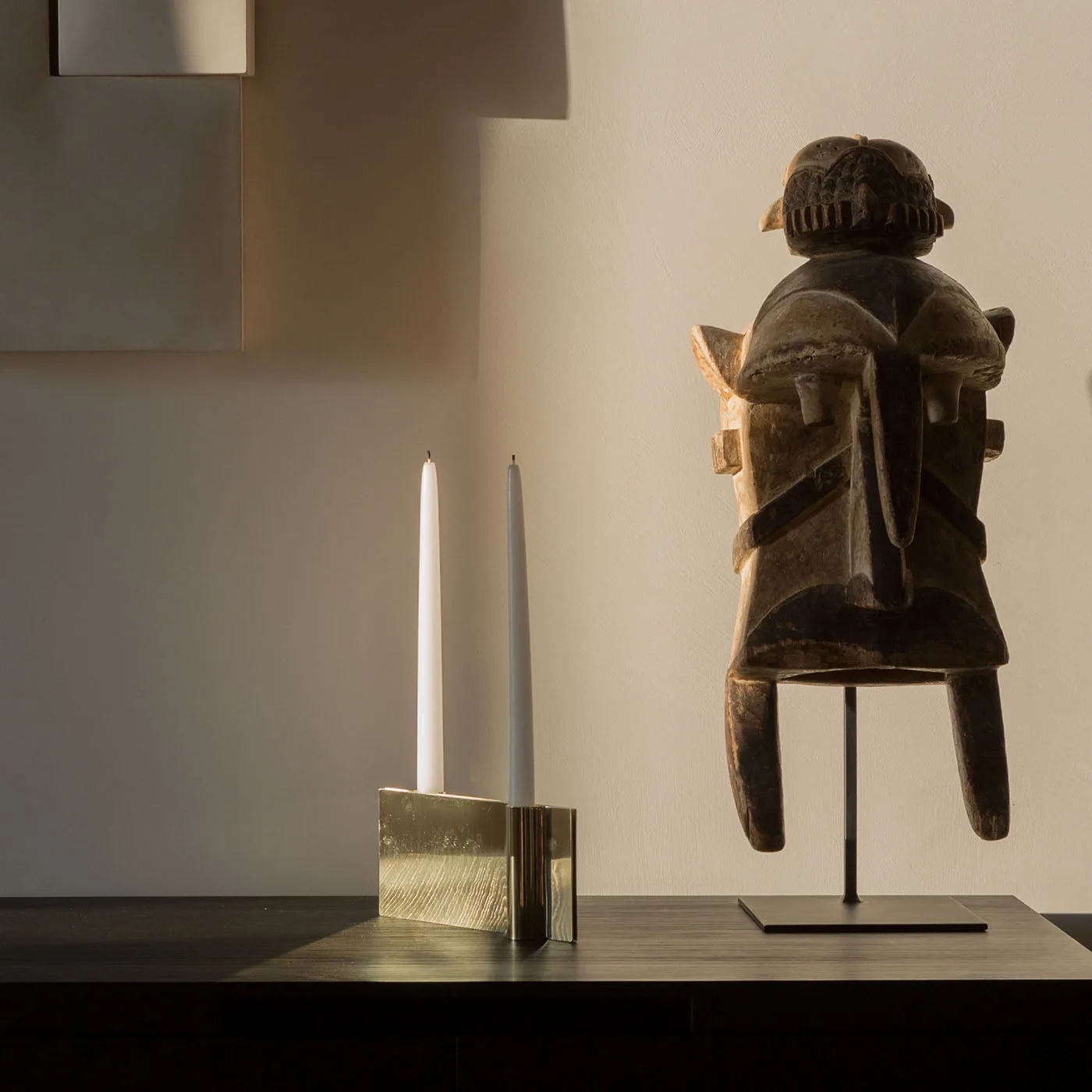 Folio Gold Candle Holder