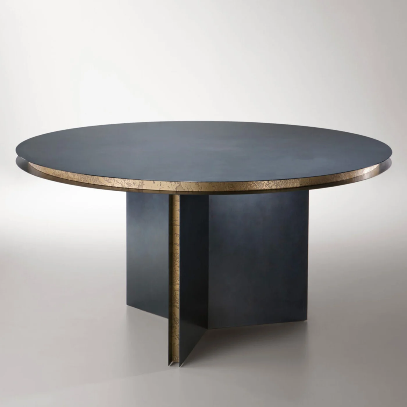 Folio Round Dining Table by Draw Studio