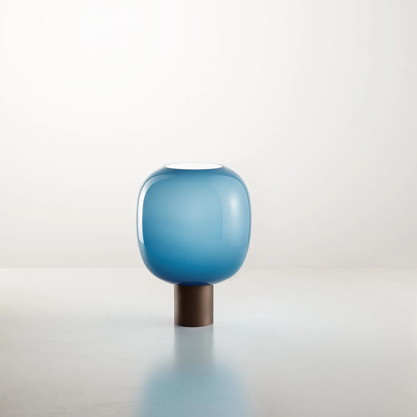 Forme Blue Glass Retro Table Lamp