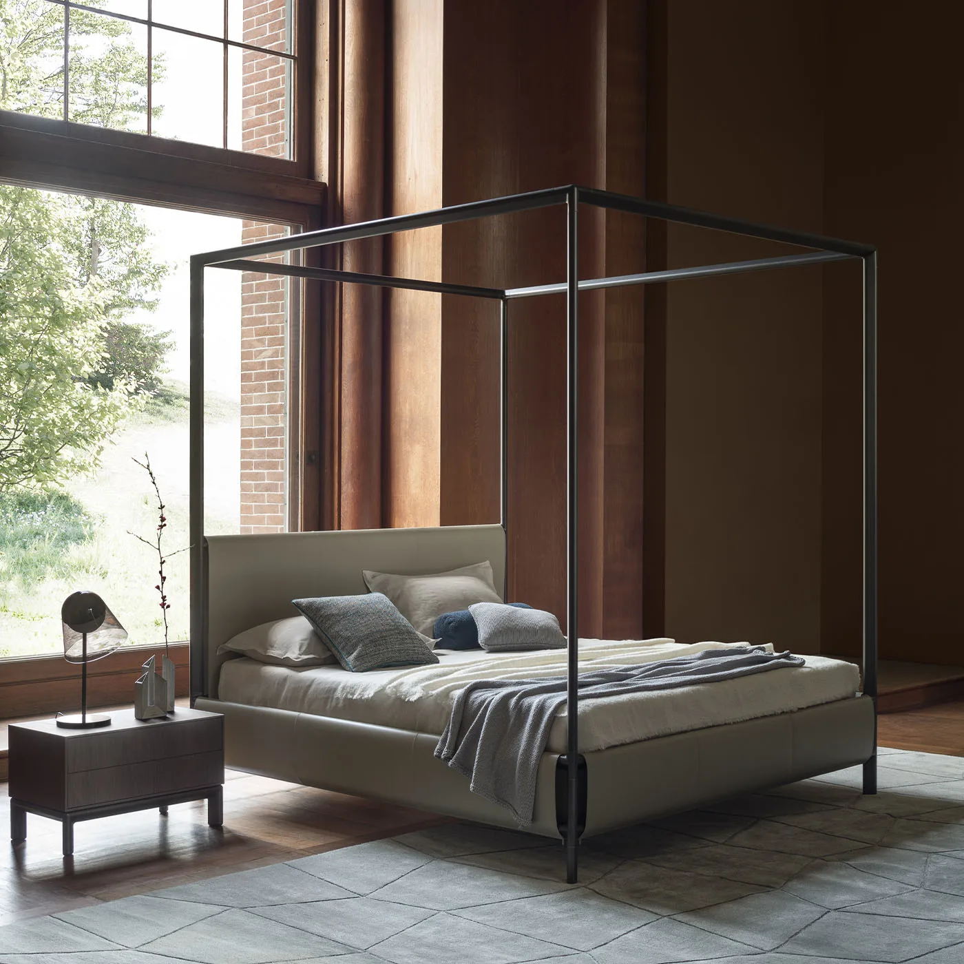 Frame Canopy Bed By Stefano Giovannoni
