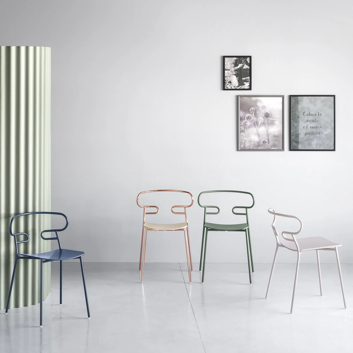 Genoa Met Copper Chair By Cesare EHR