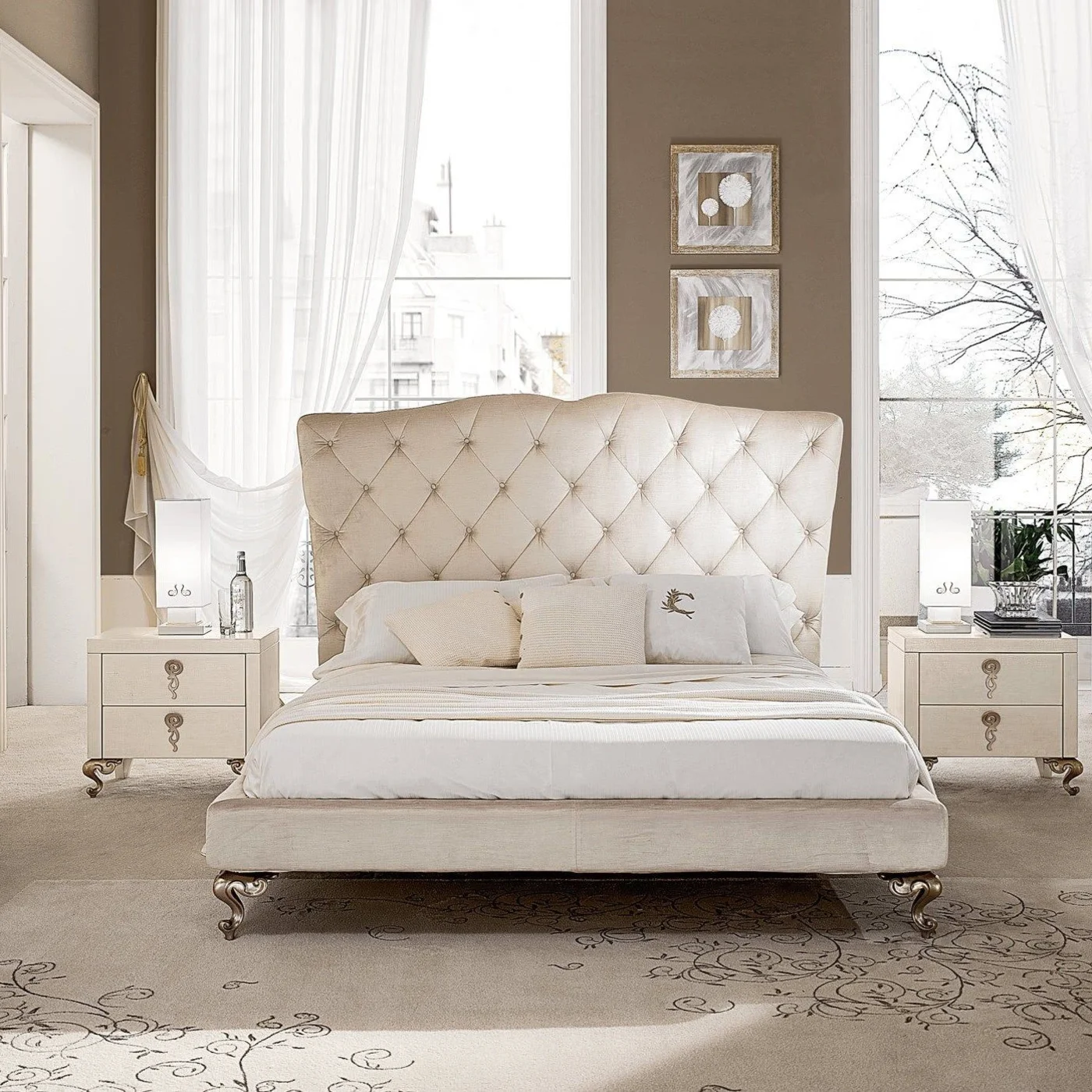 luxury chesterfield beds 
