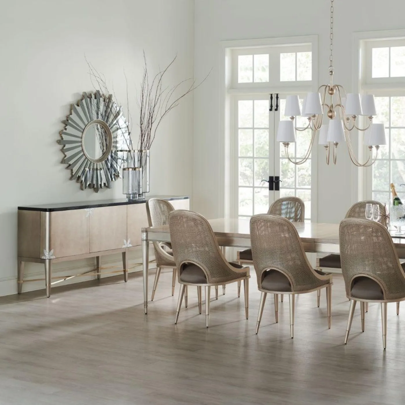 Get The Party Started Dining Table Extending 242-354cm