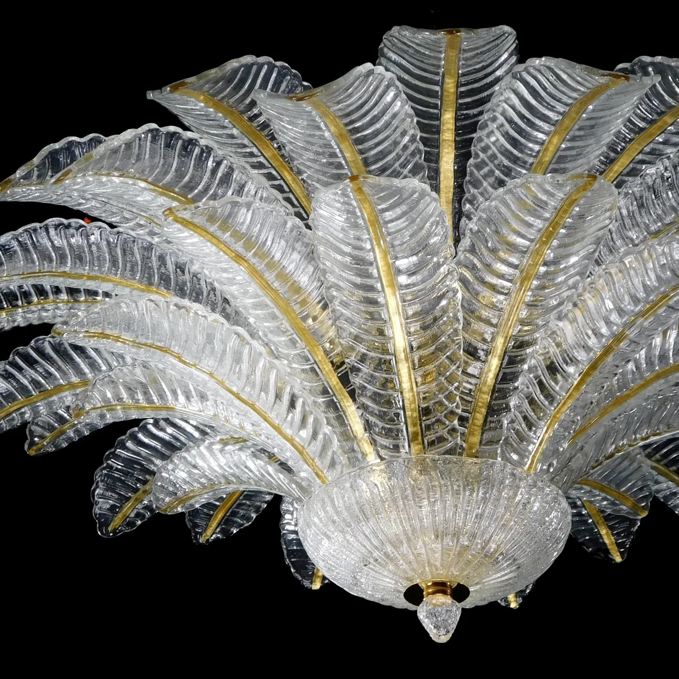 Gold Felci Flush Mount