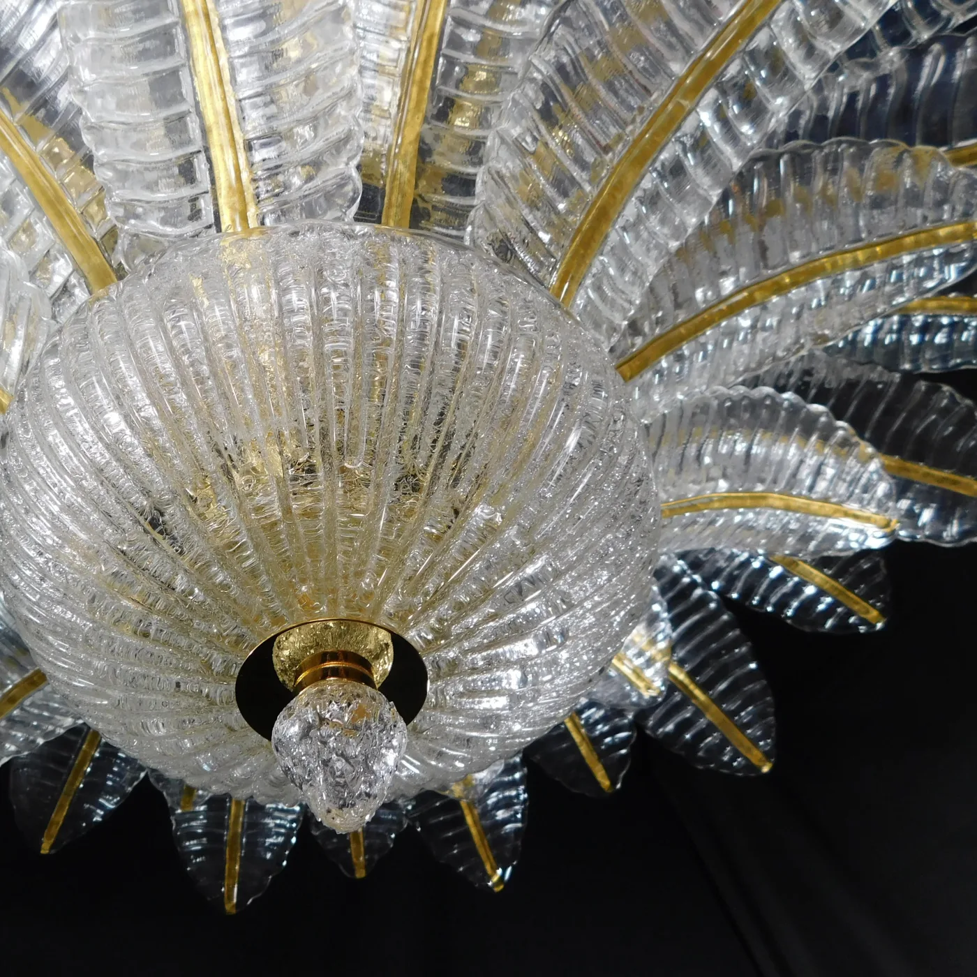 Gold Felci Flush Mount