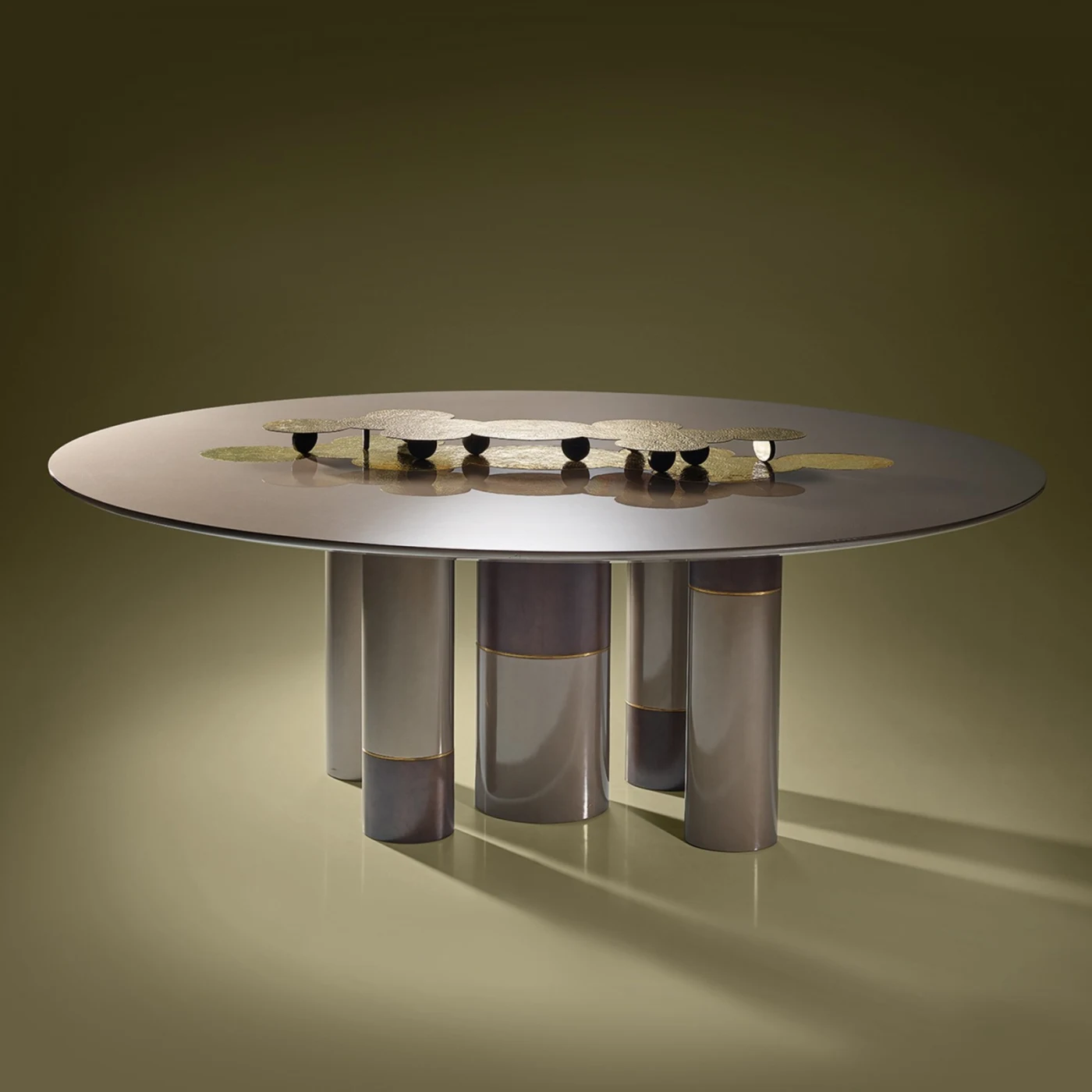 Gold Forest Lacquered Dining Table