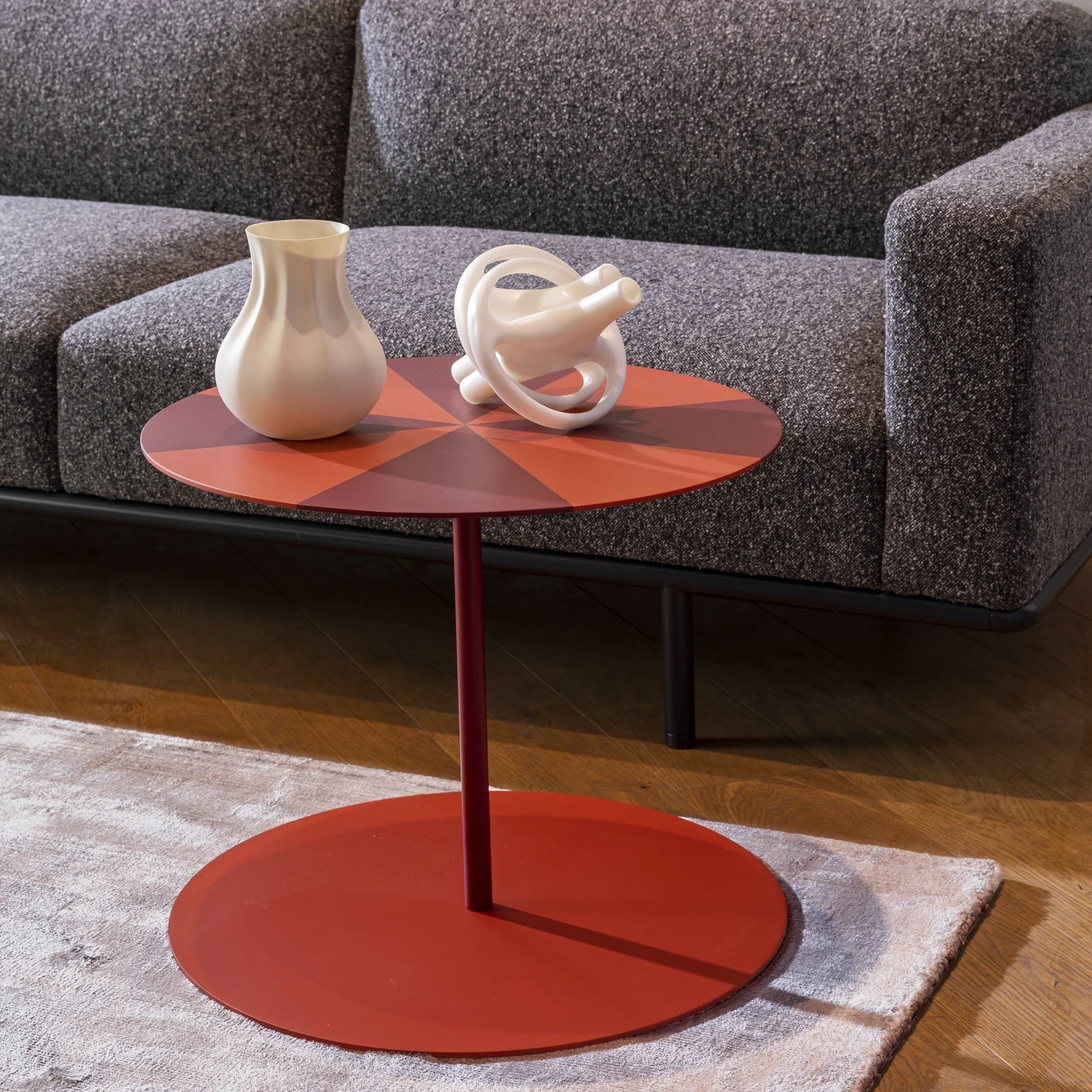 Gong Circus Detachable Round Plate Coffee Table By Giulio Cappellini