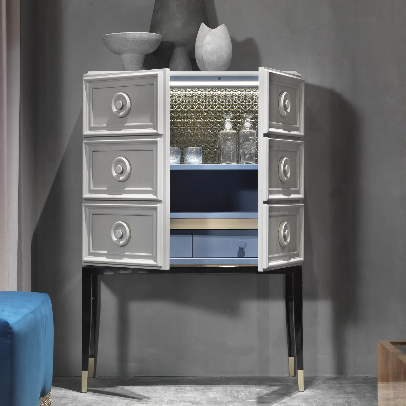 Grey Virgilio Drink Unit