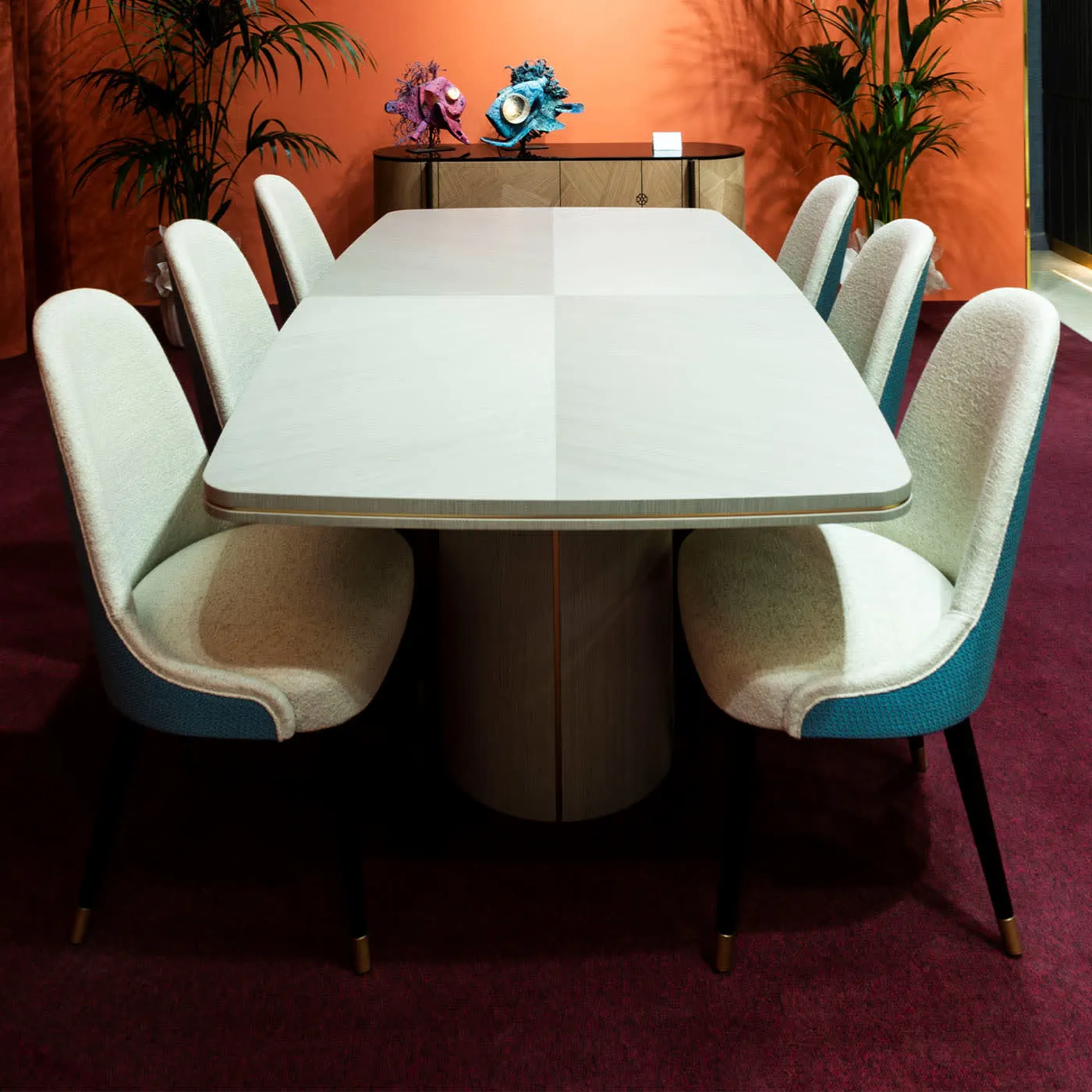 Gwenda Gray & Peacock Blue Chair