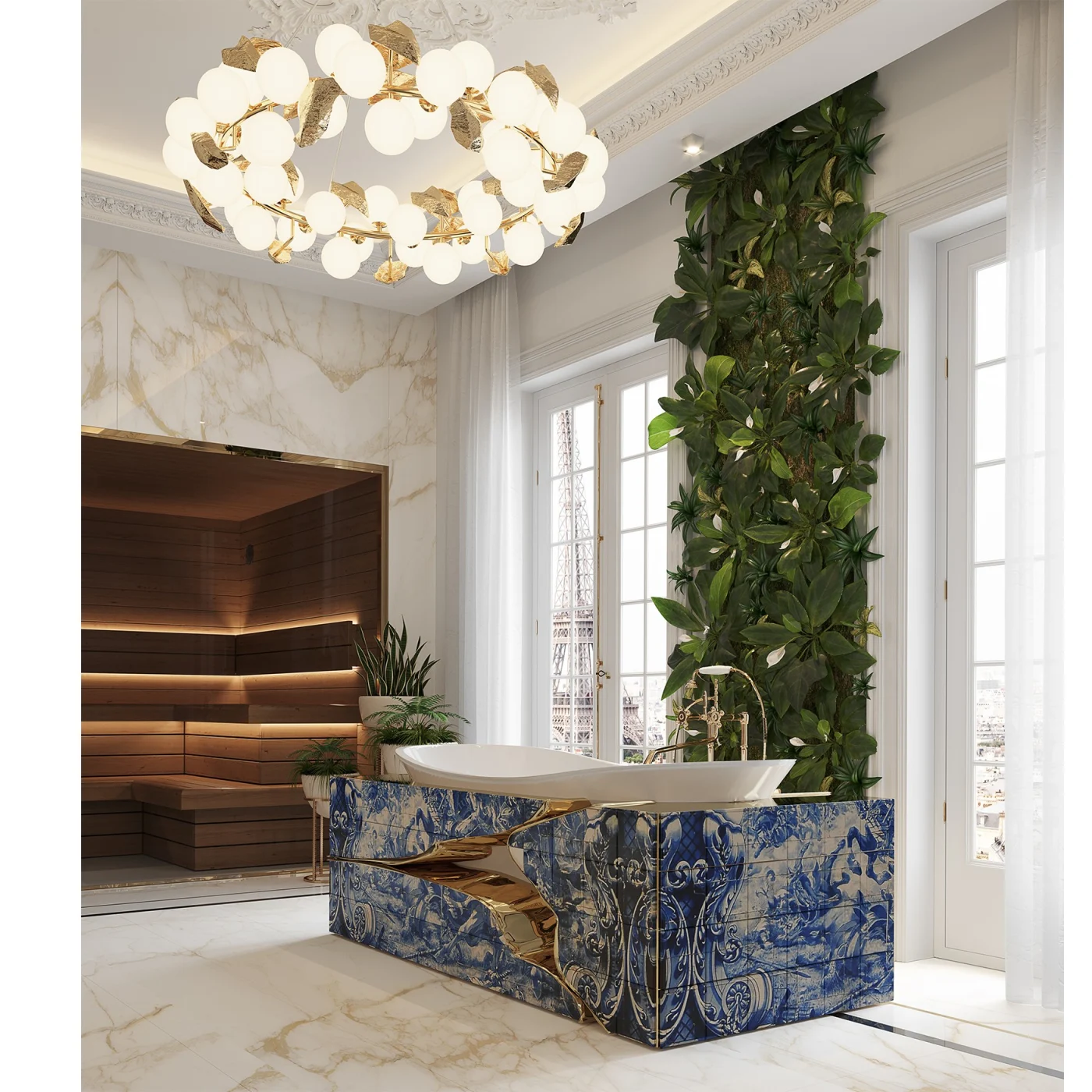 Hera Round Suspension Lamp