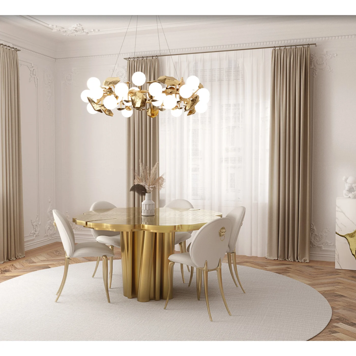 Hera Round Suspension Lamp