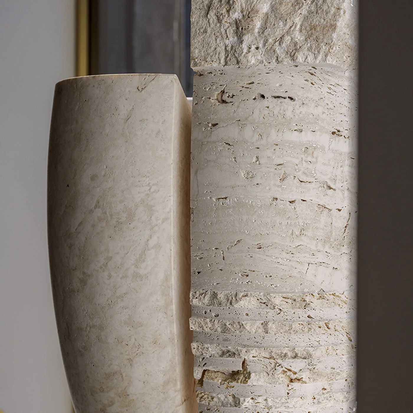 Here and Now Marble Vase