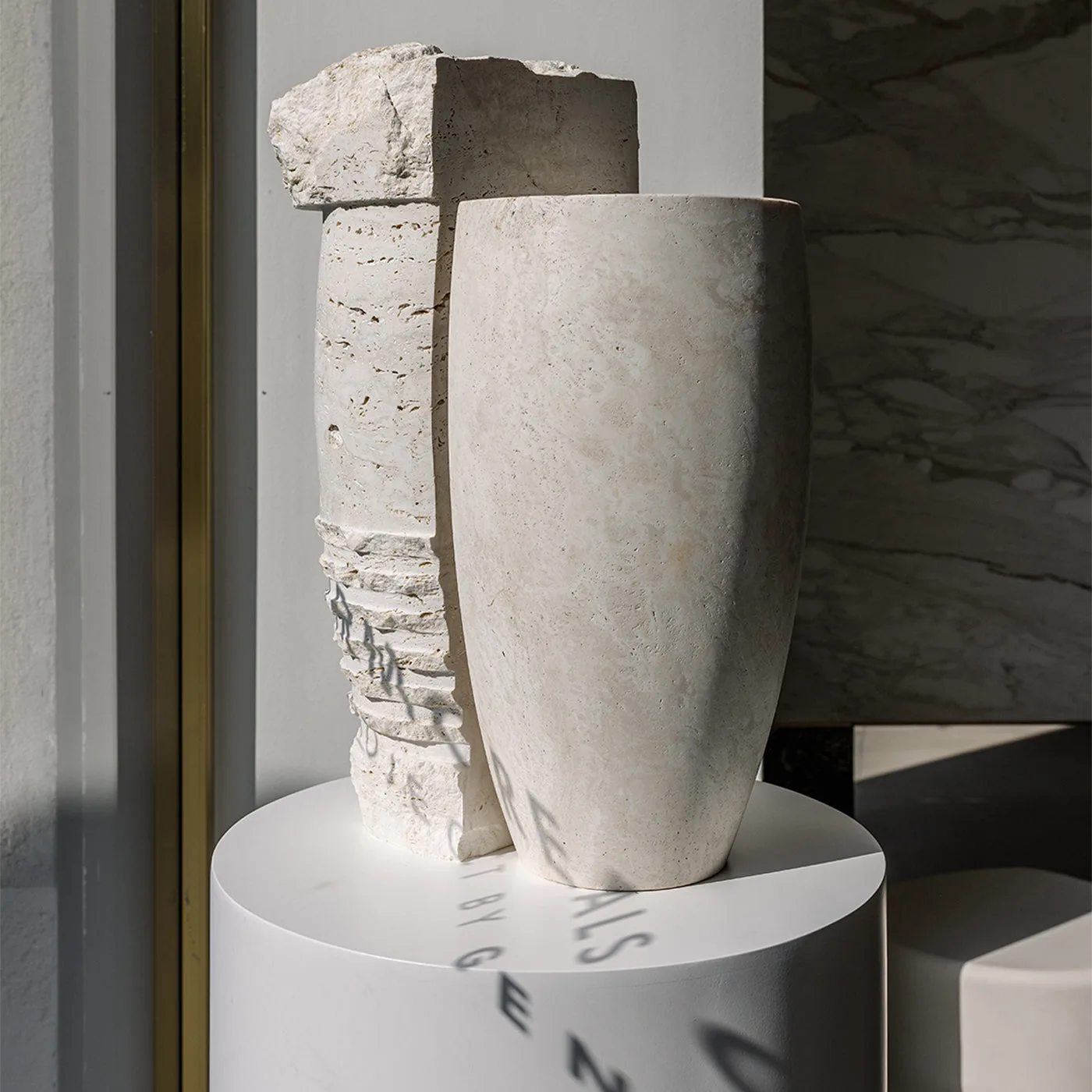 Here and Now Marble Vase