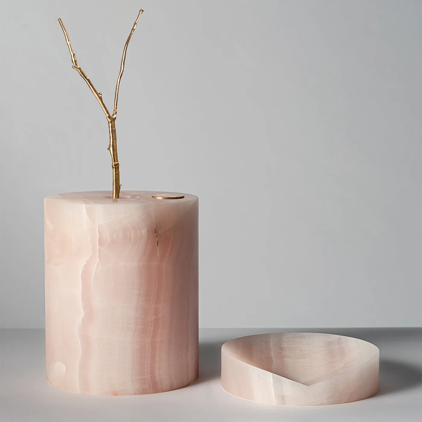 Here and Now Pink Onyx Vase B