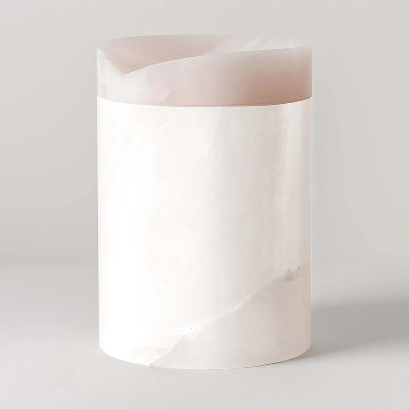 Here and Now White Onyx & Ostuni Travertine