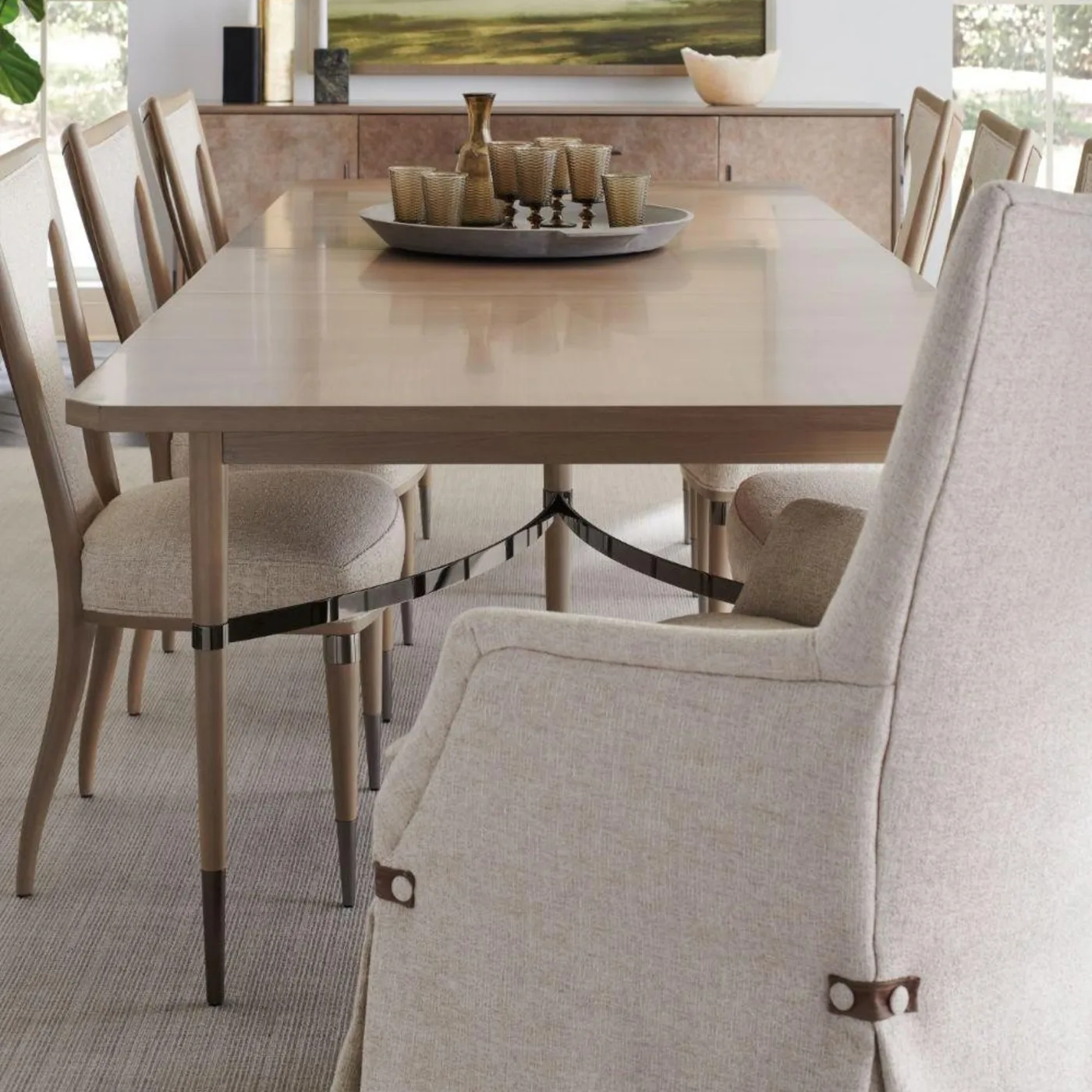 Here to Accommodate Dining Table Extending