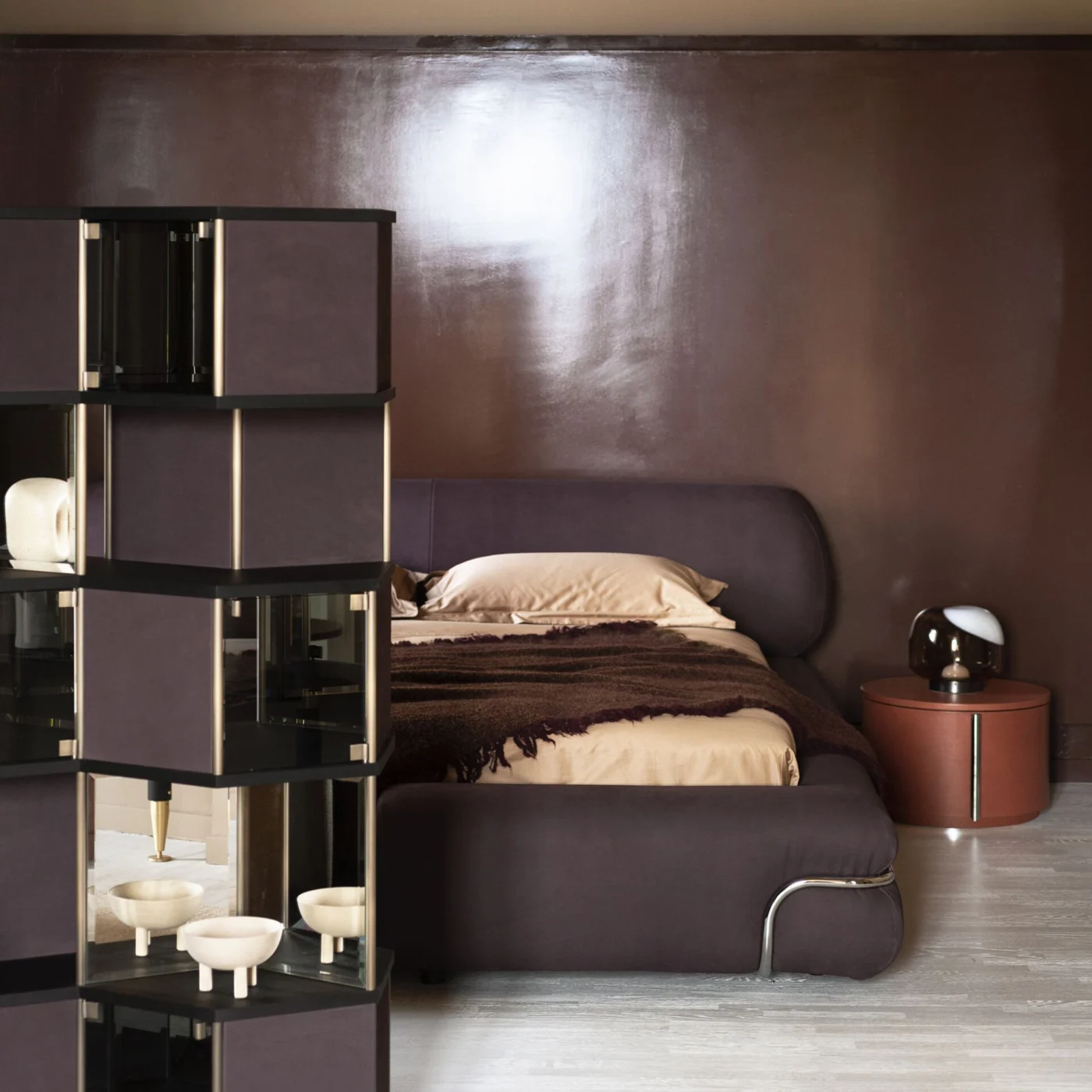 Hive Freestanding Double-Sided Open Bookcase By Pietro Russo