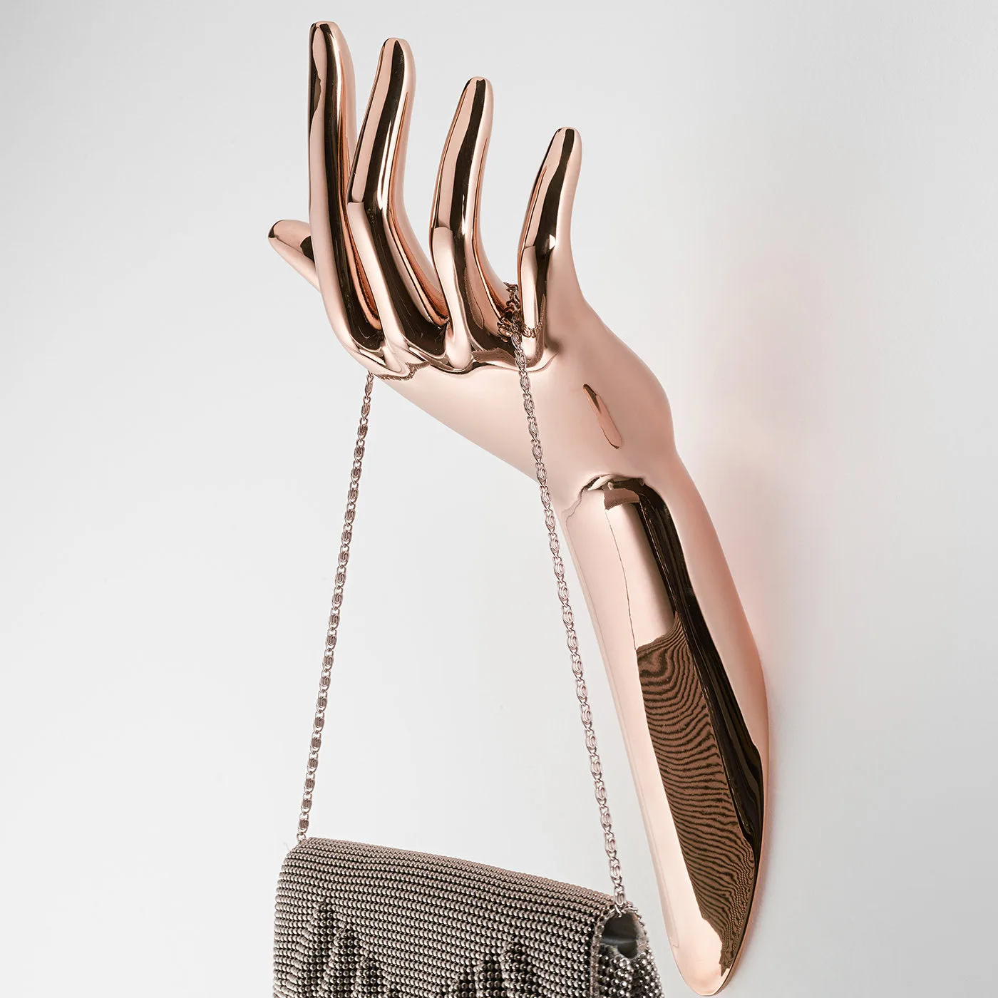 Human Rose Gold Hanger