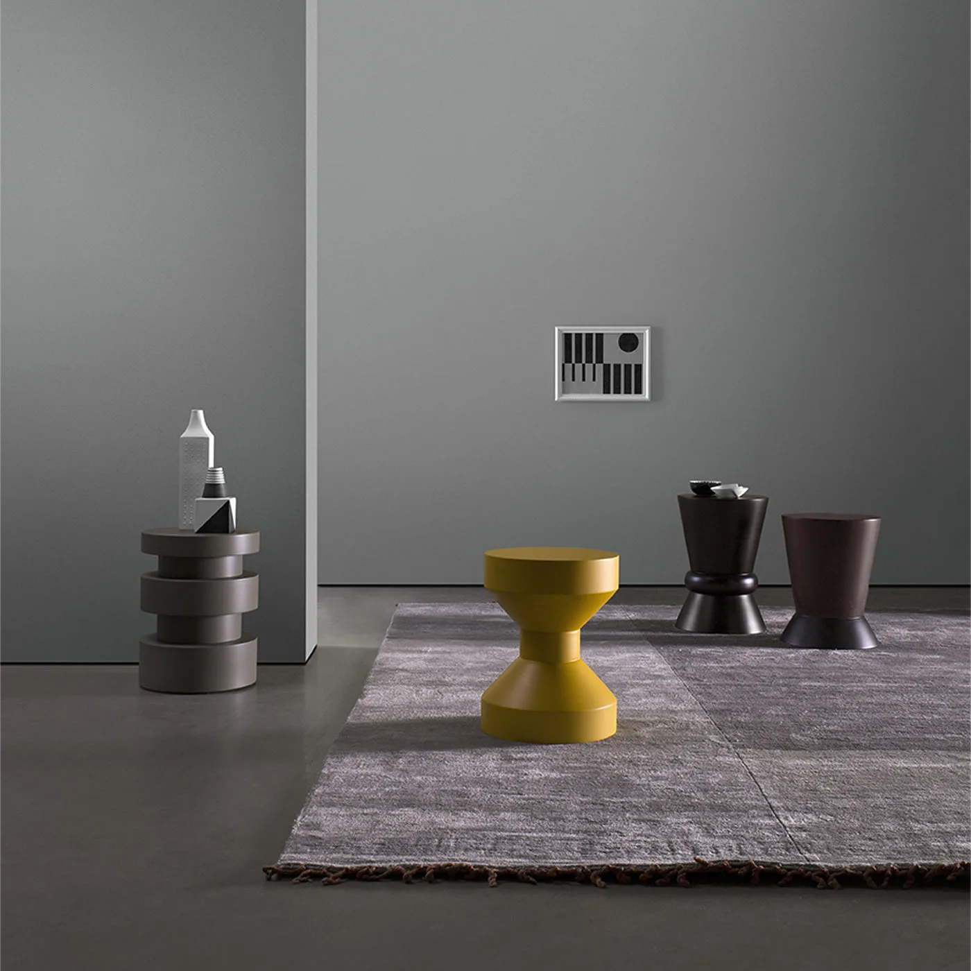 I Gitani - Black-Brown Side Table