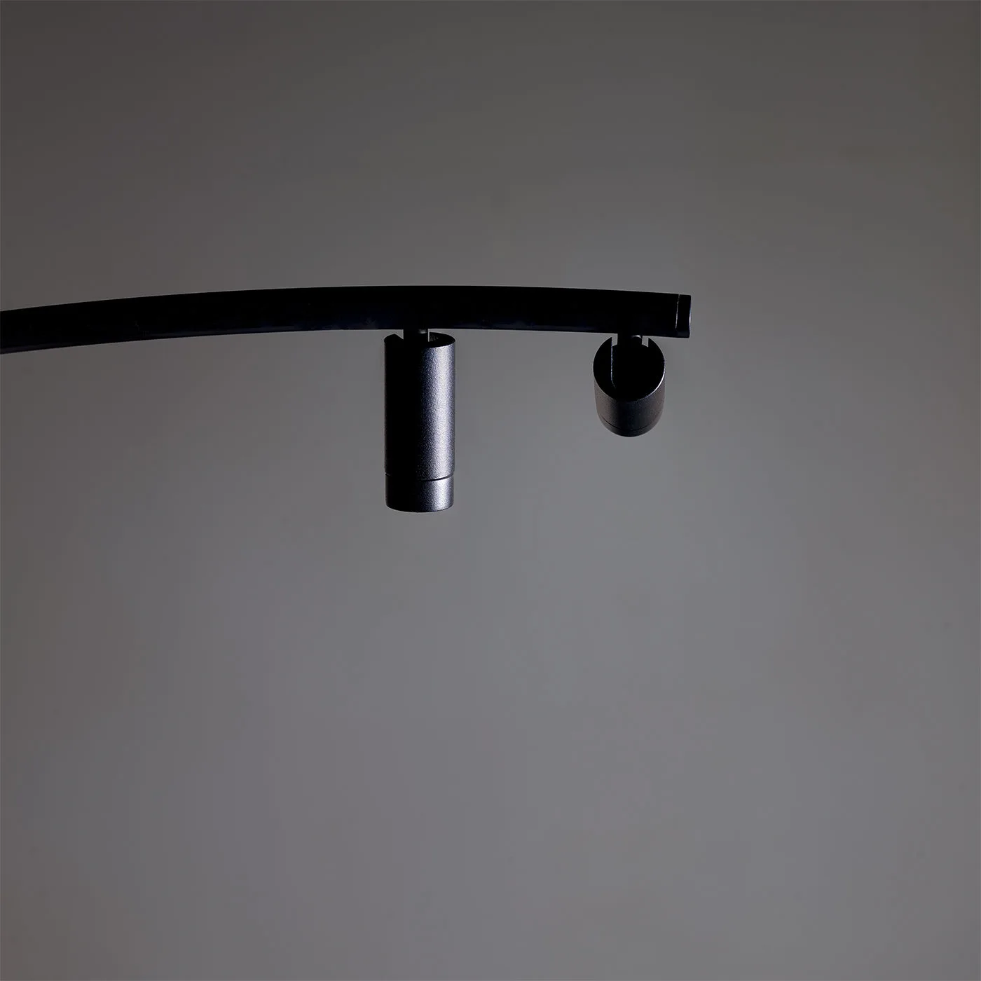 Iris Black Floor Lamp