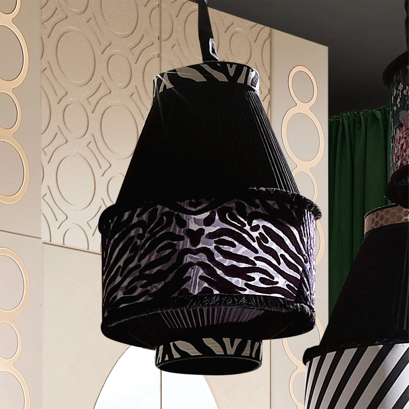 JL 114 Black Pendant Light