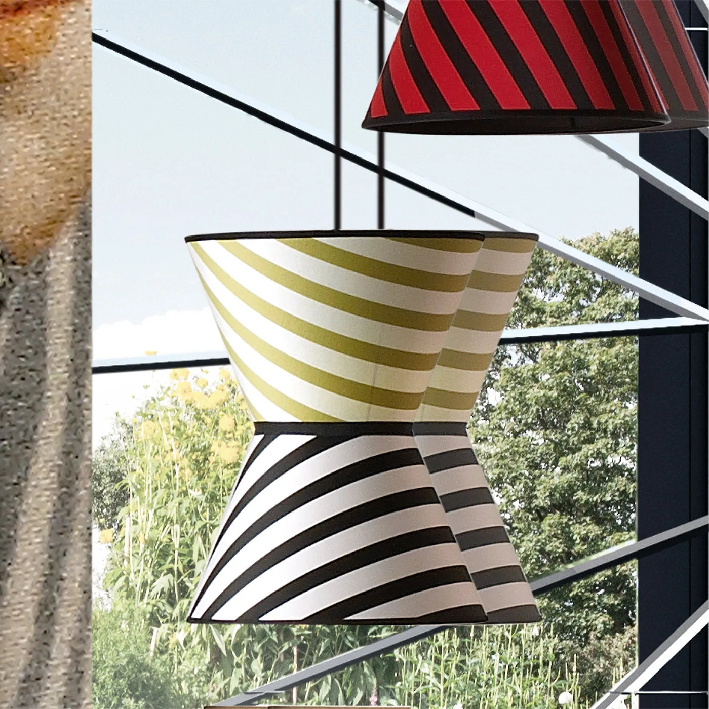 JL 118 Double Cone Pendant Light