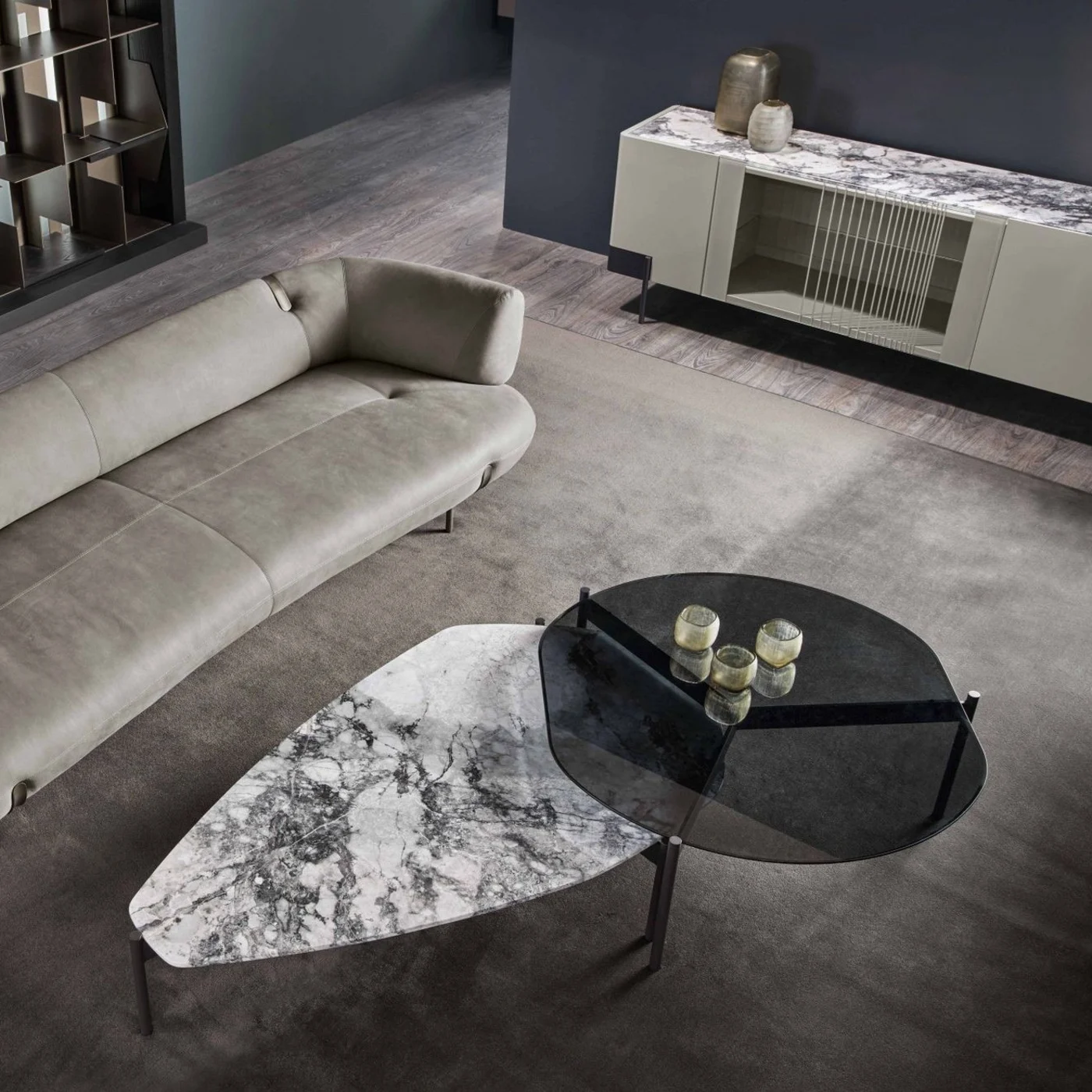 Johnson Low Marble Coffee Table