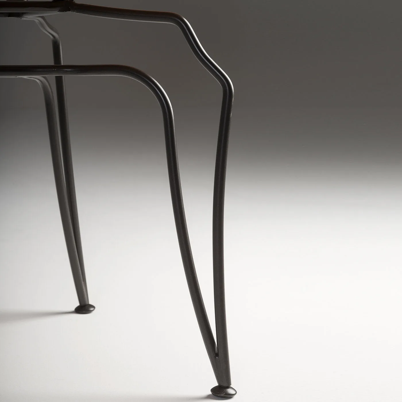 Jole Ligth Orange Leather Chair