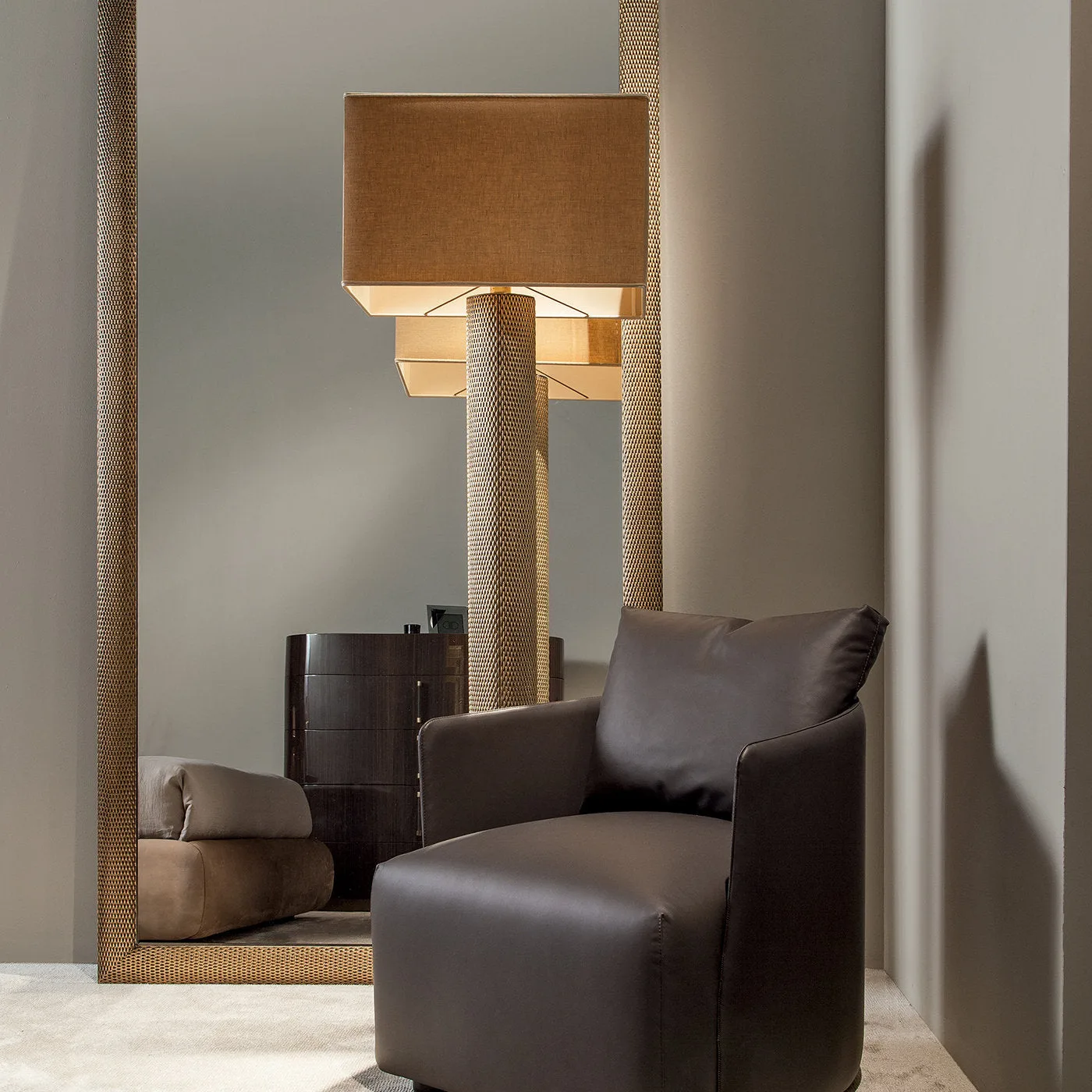 Jubilee Gold Foil Floor Lamp