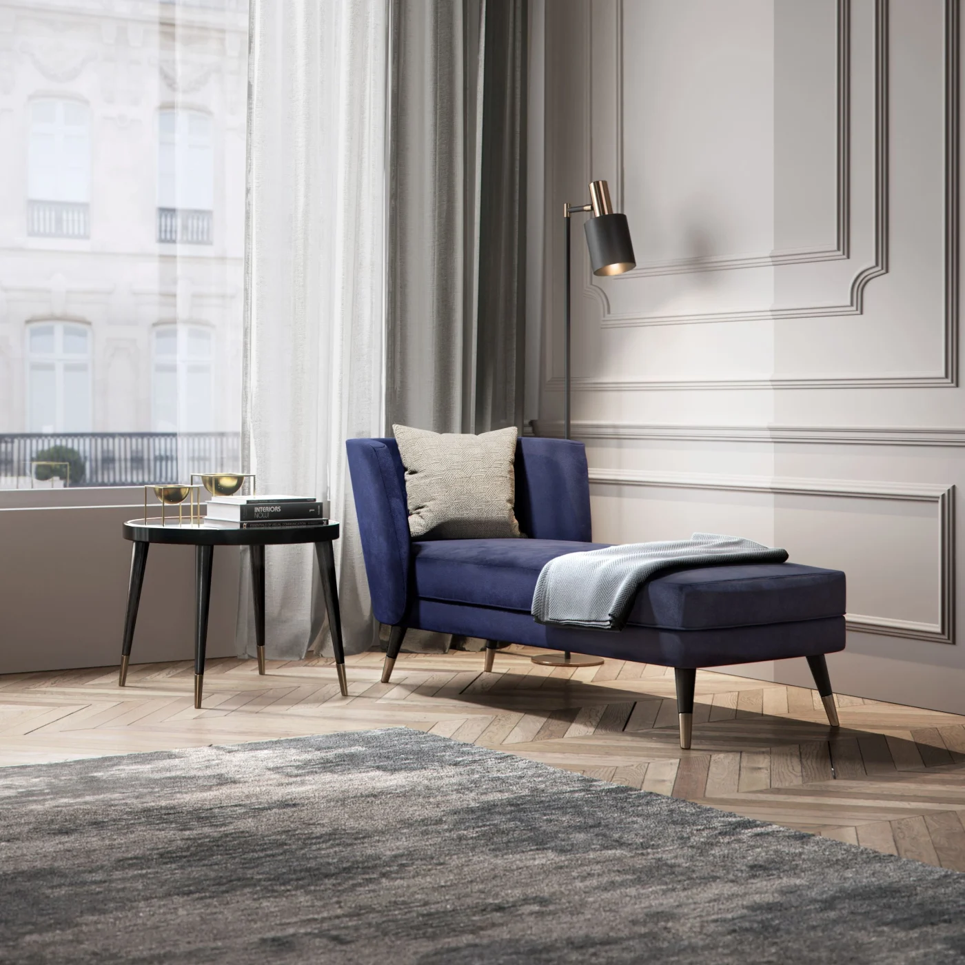 Key West Upholstered Fabric Day Bed