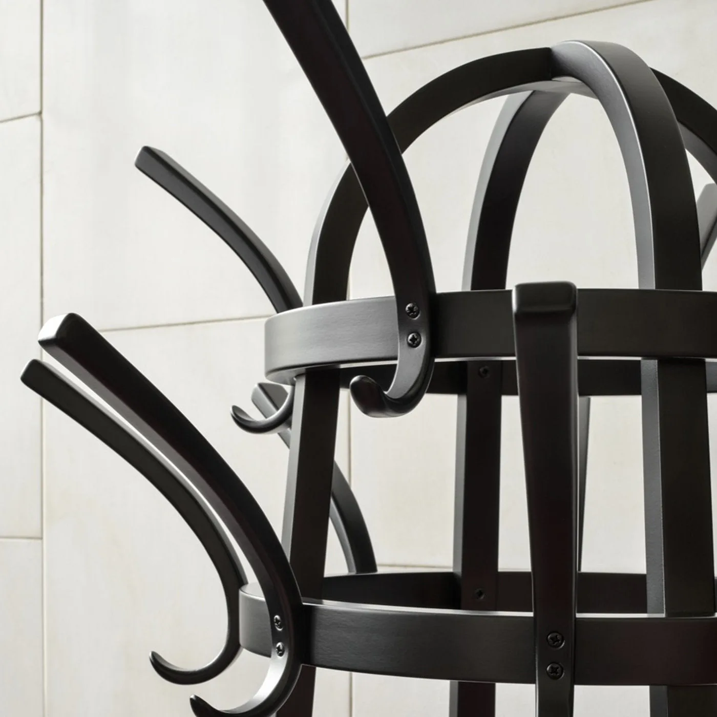 Kolo Moser Black Coat Rack