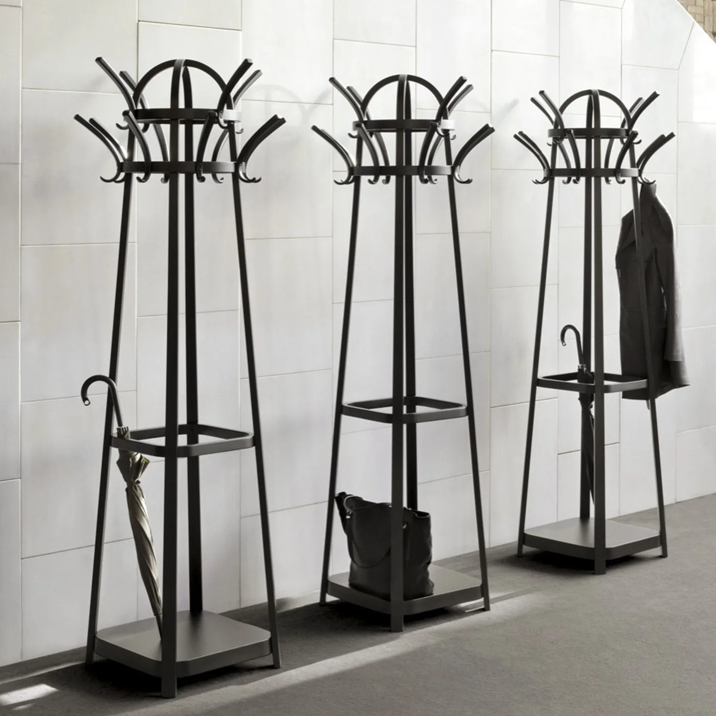 Kolo Moser Black Coat Rack