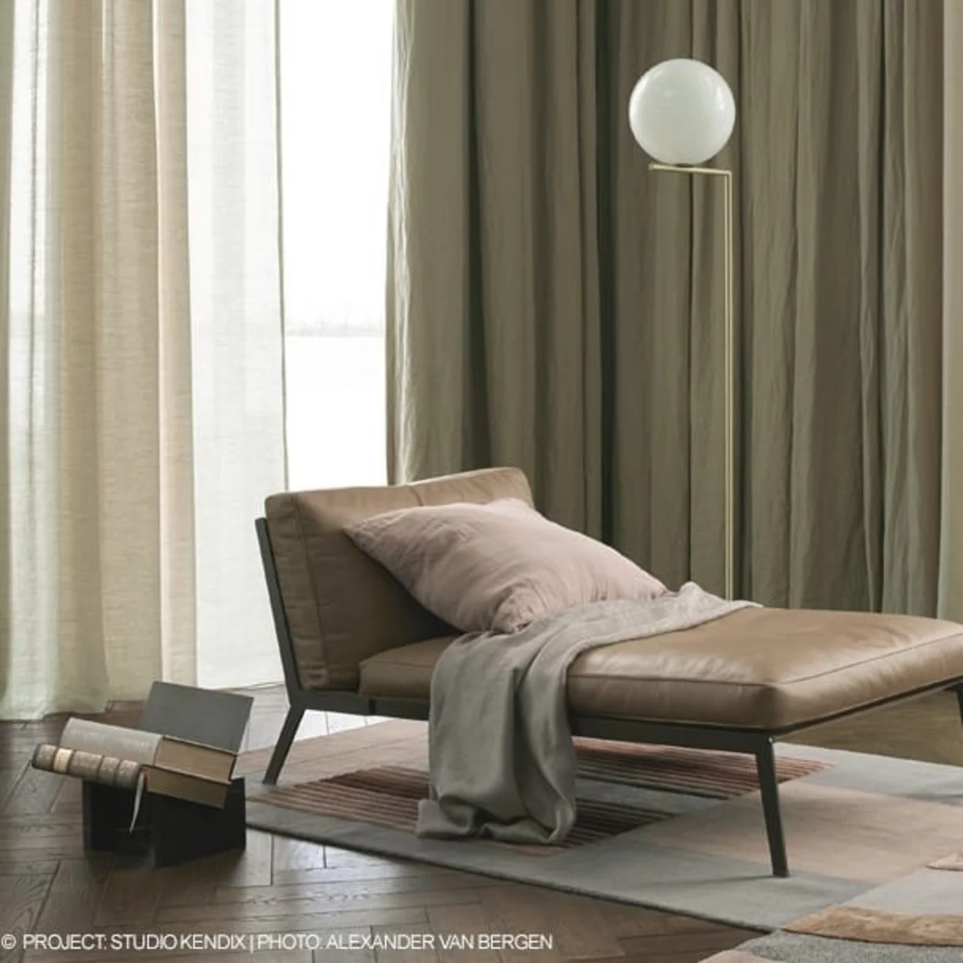 Leather Day Bed With Removable Cover Happy