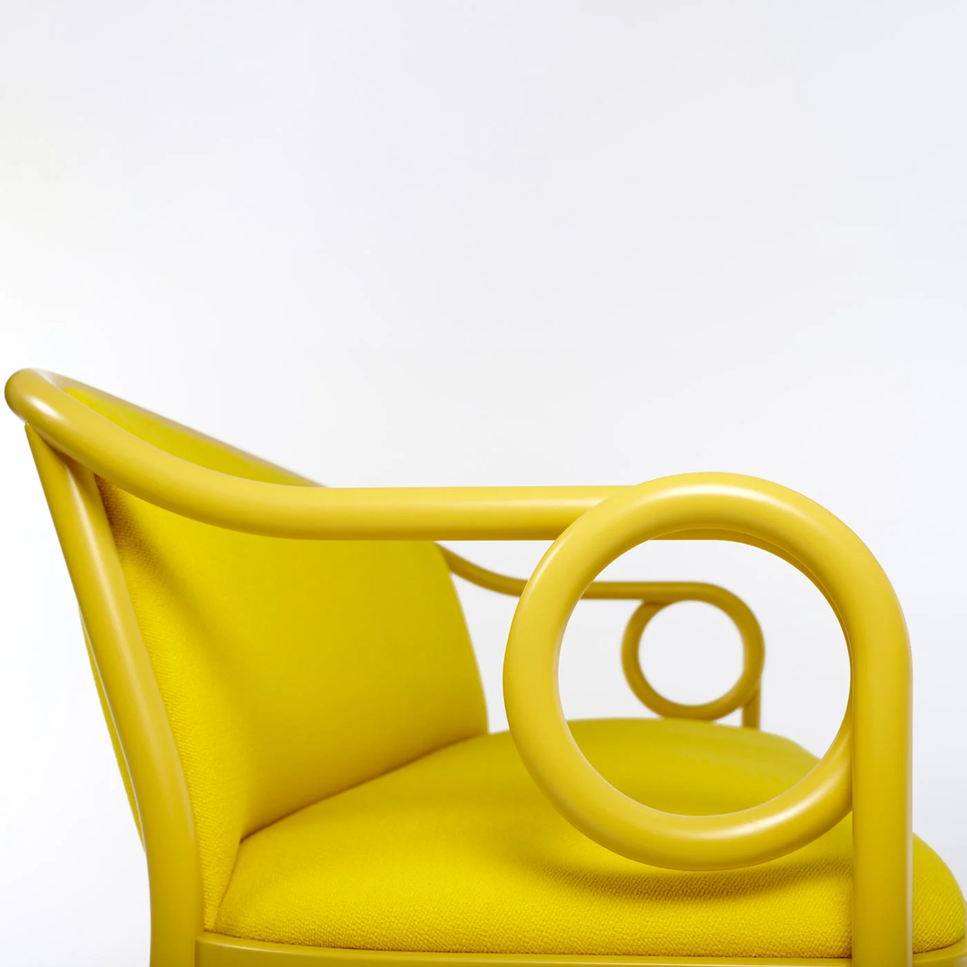 Loop Yellow Banquette By India Mahdavi