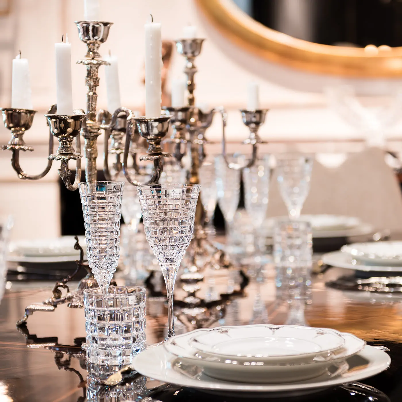 Luxe Set of 6 Flute Glasses