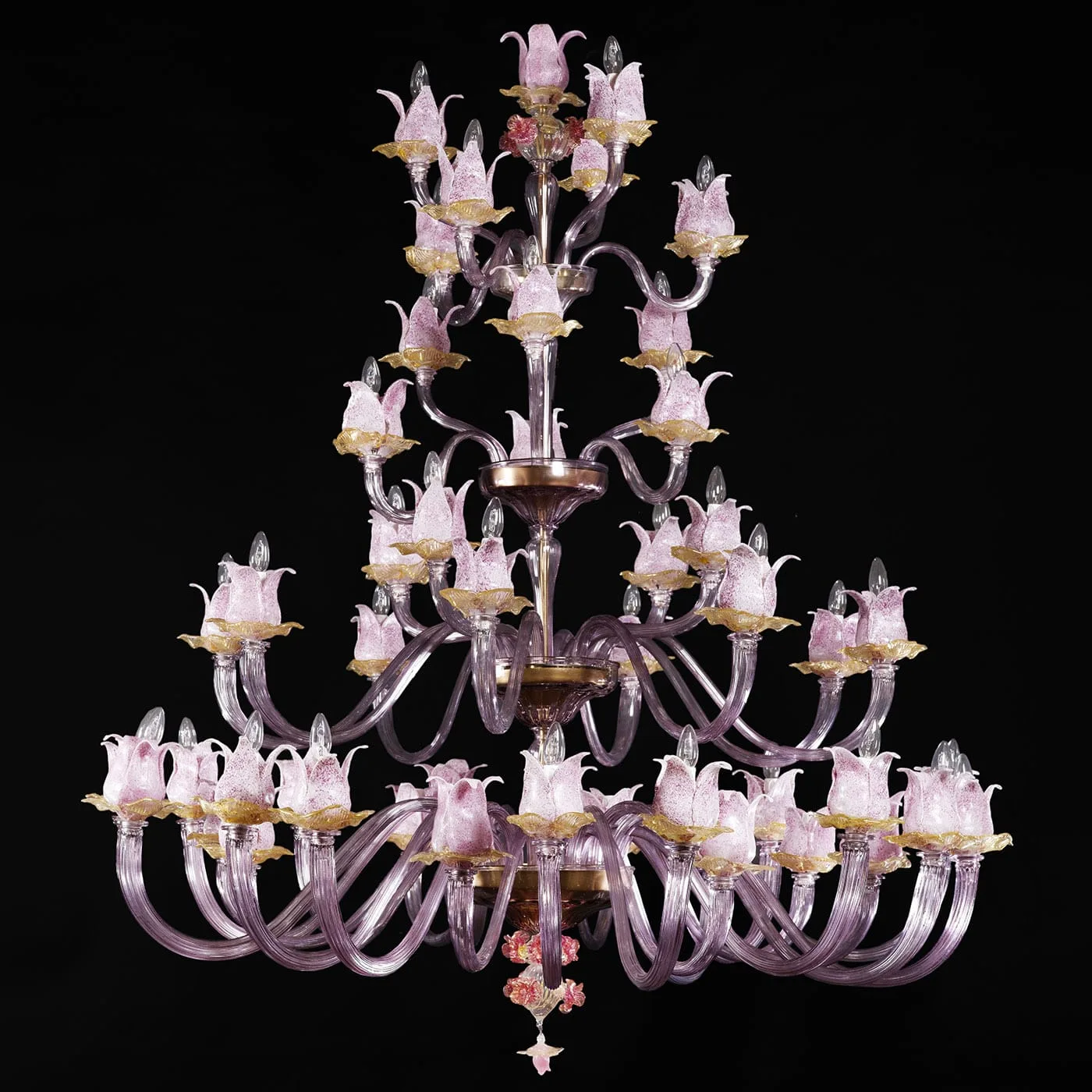 Magnolia Pink Chandelier