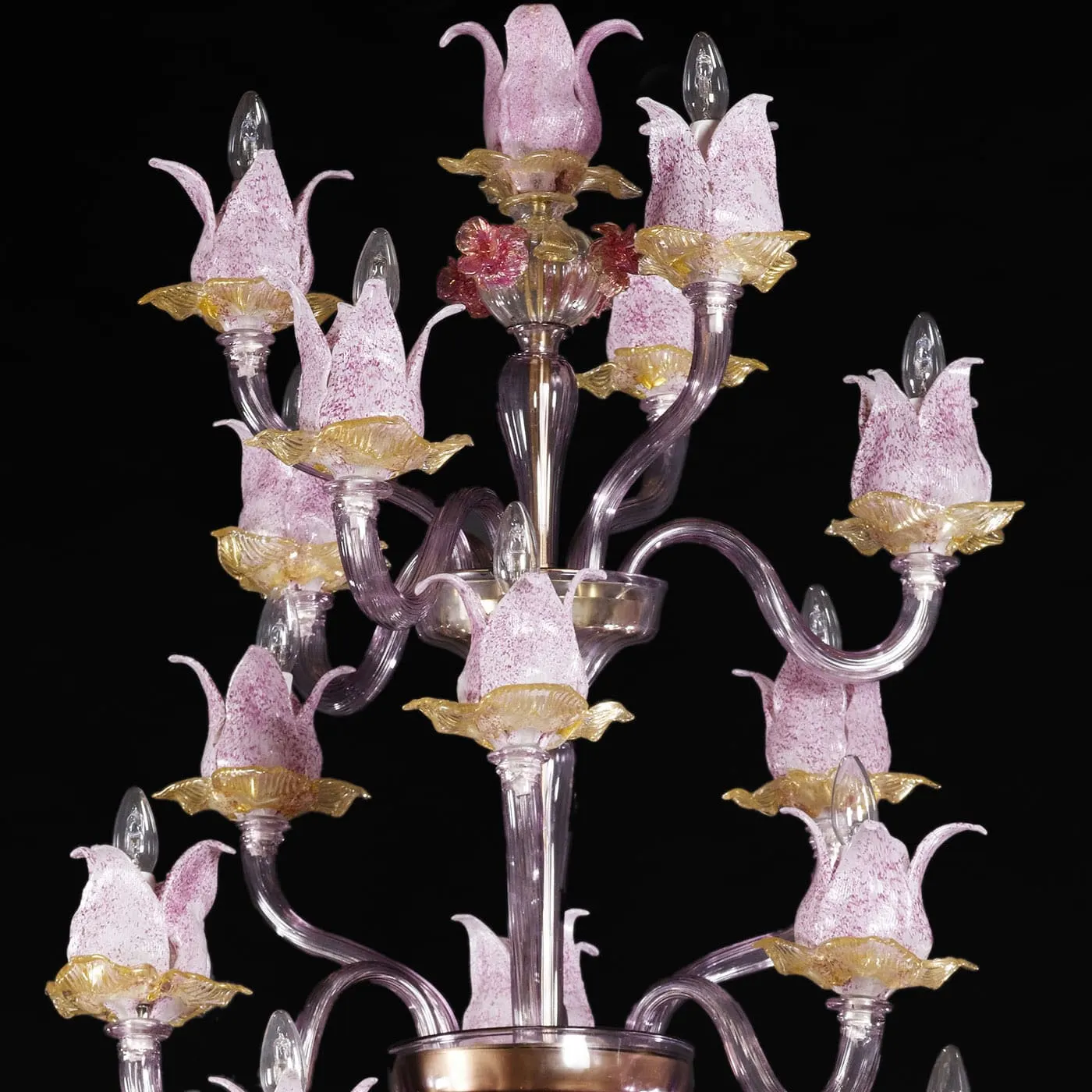 Magnolia Pink Chandelier