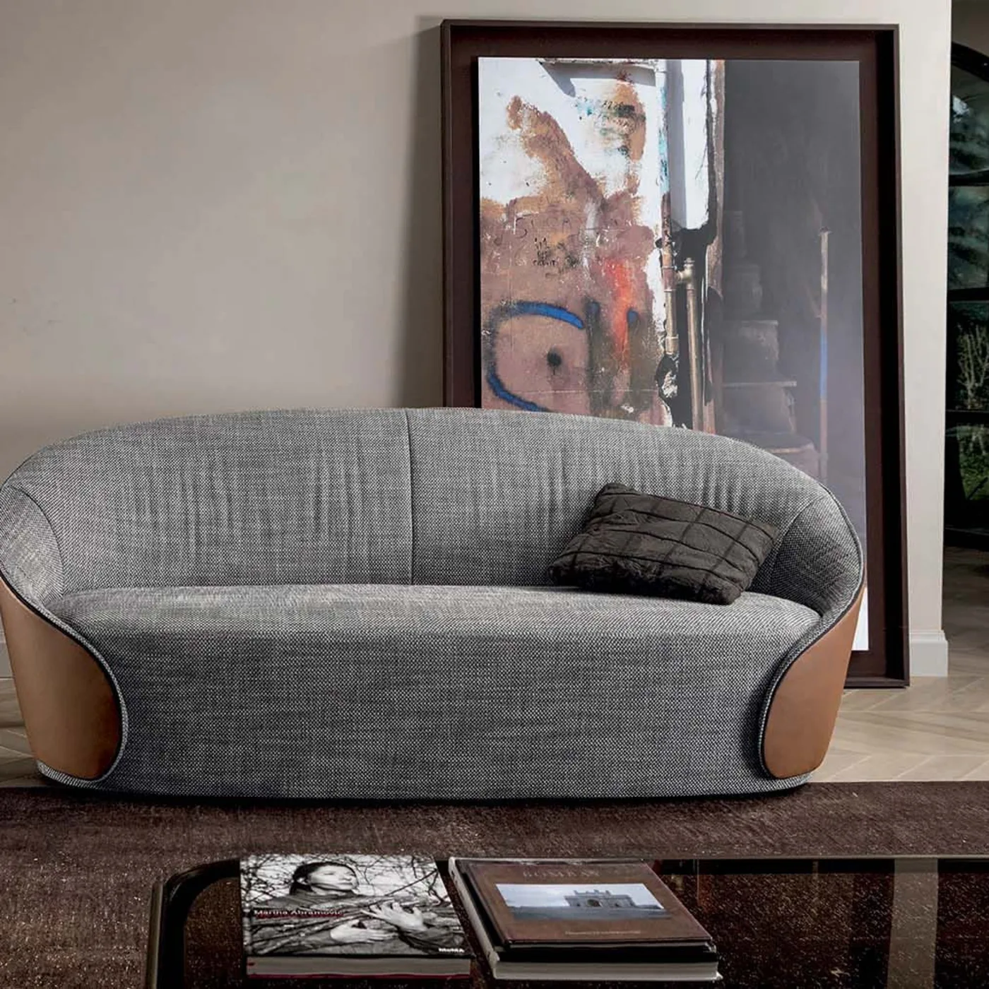 Mama 2 Seater Fabric Sofa By Angelo Tomaiolo