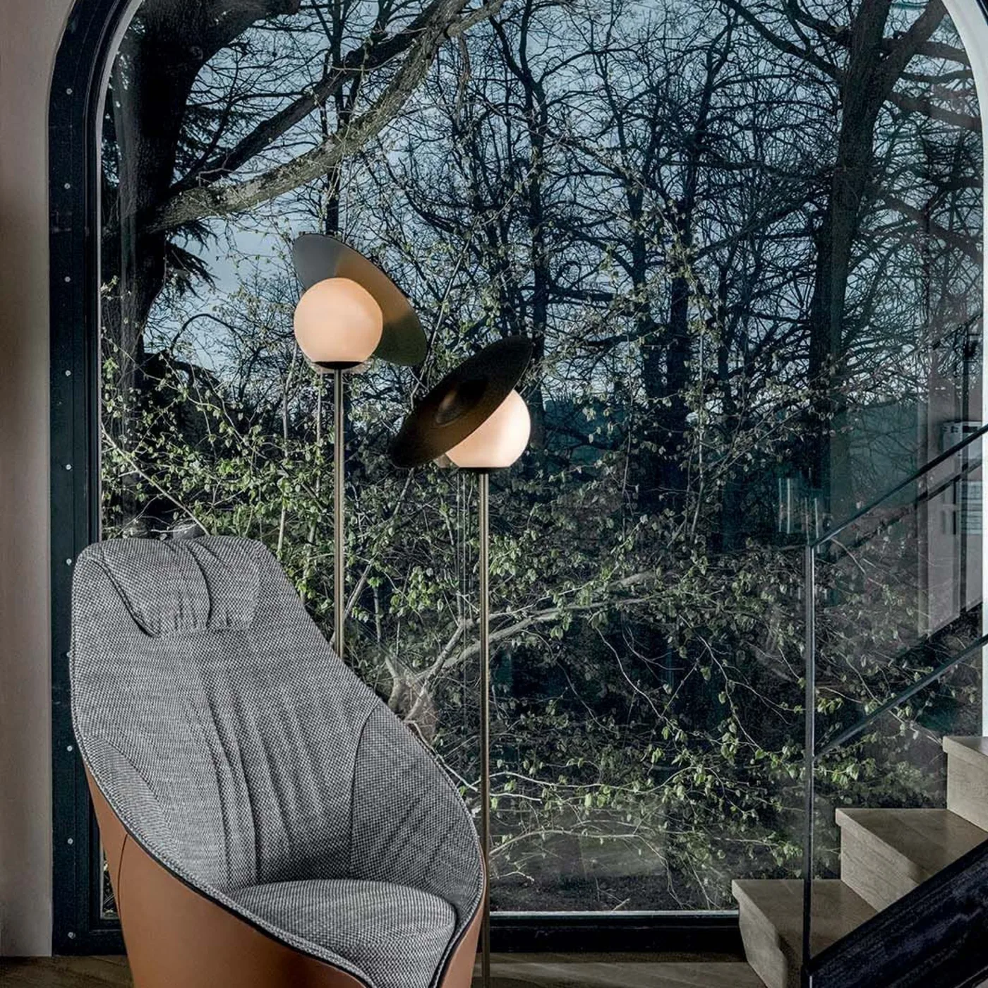 Mama Upholstered Accent Armchair With Headrest By Angelo Tomaiolo