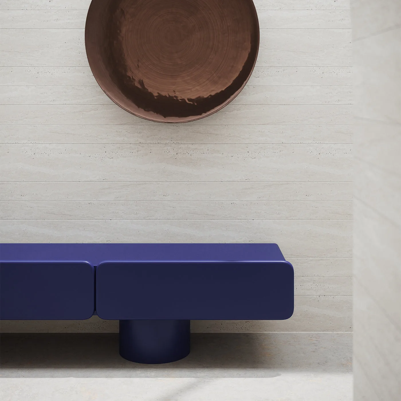 Marte Blue Notte Low Sideboard