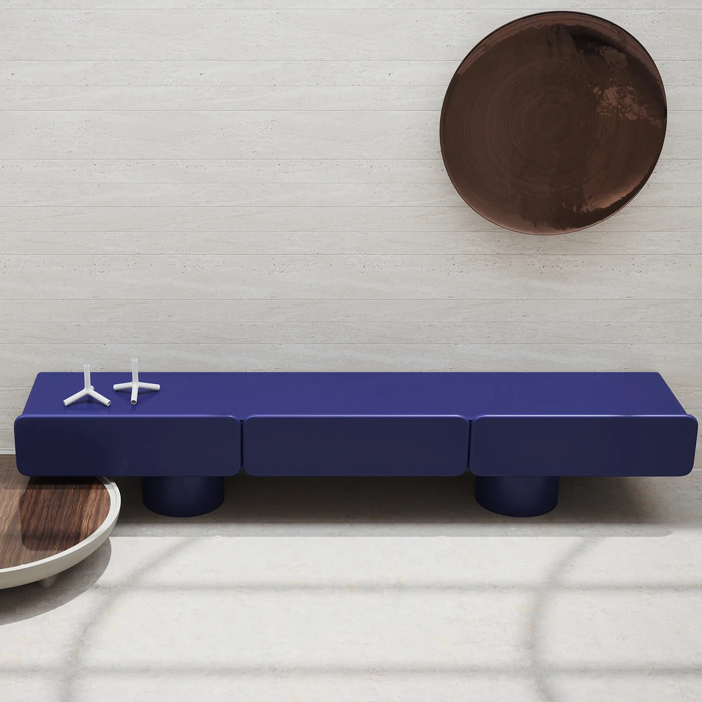 Marte Blue Notte Low Sideboard