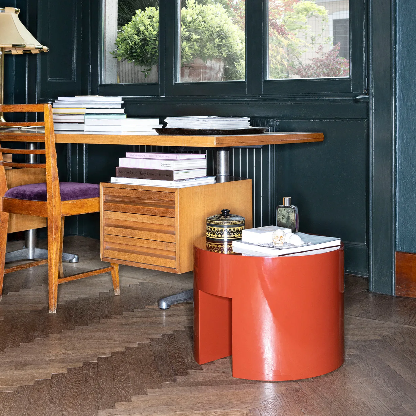 Maryland Low Yellow Polyester Table