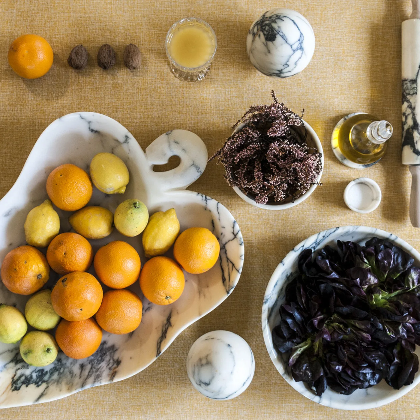 Paonazzo Marble Egg Object