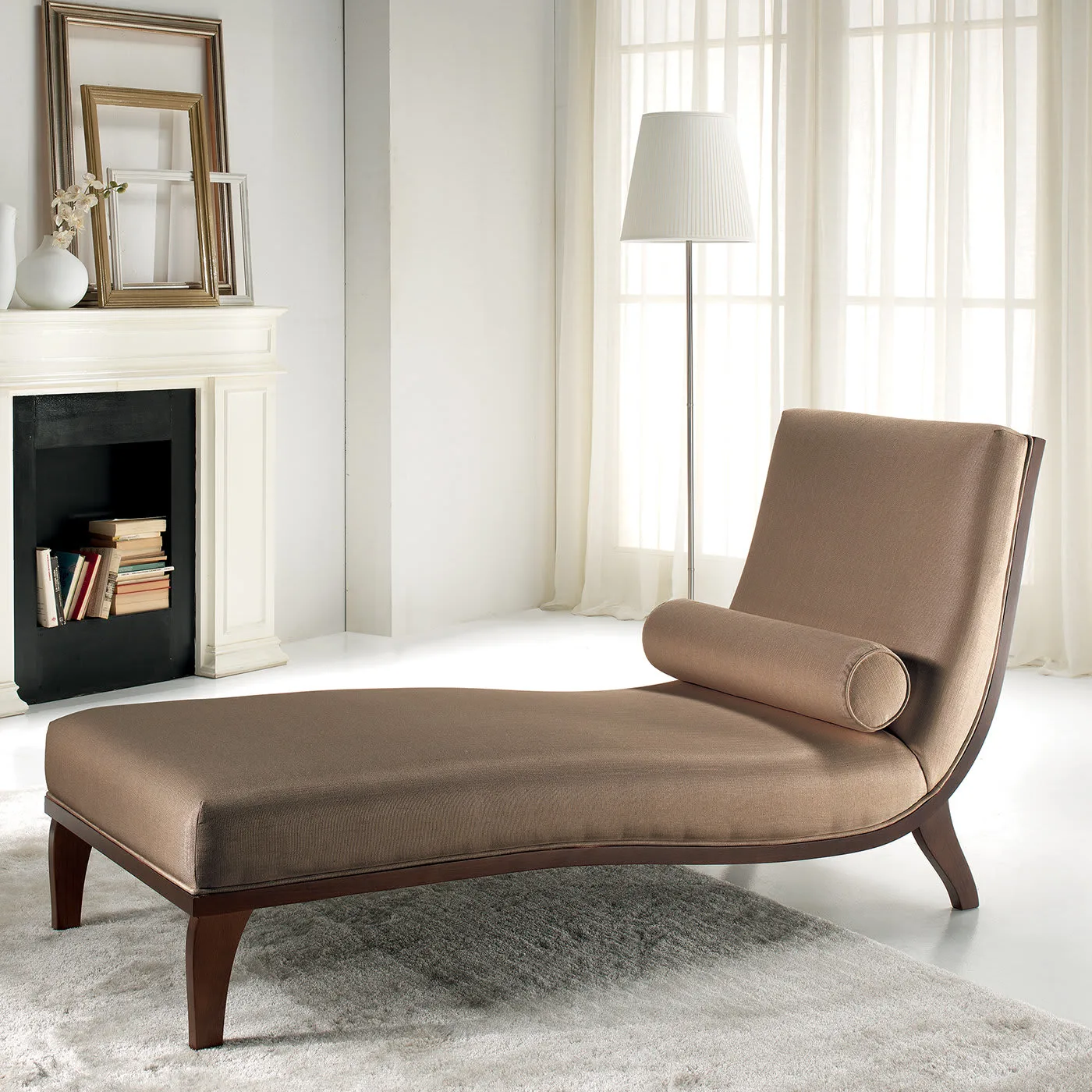 Menphis Beige Chaise Longue