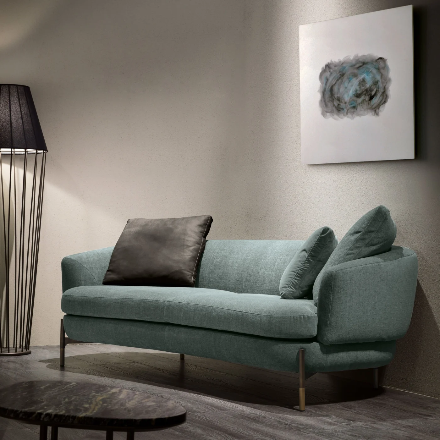 Miami 3 Seater Fabric Sofa