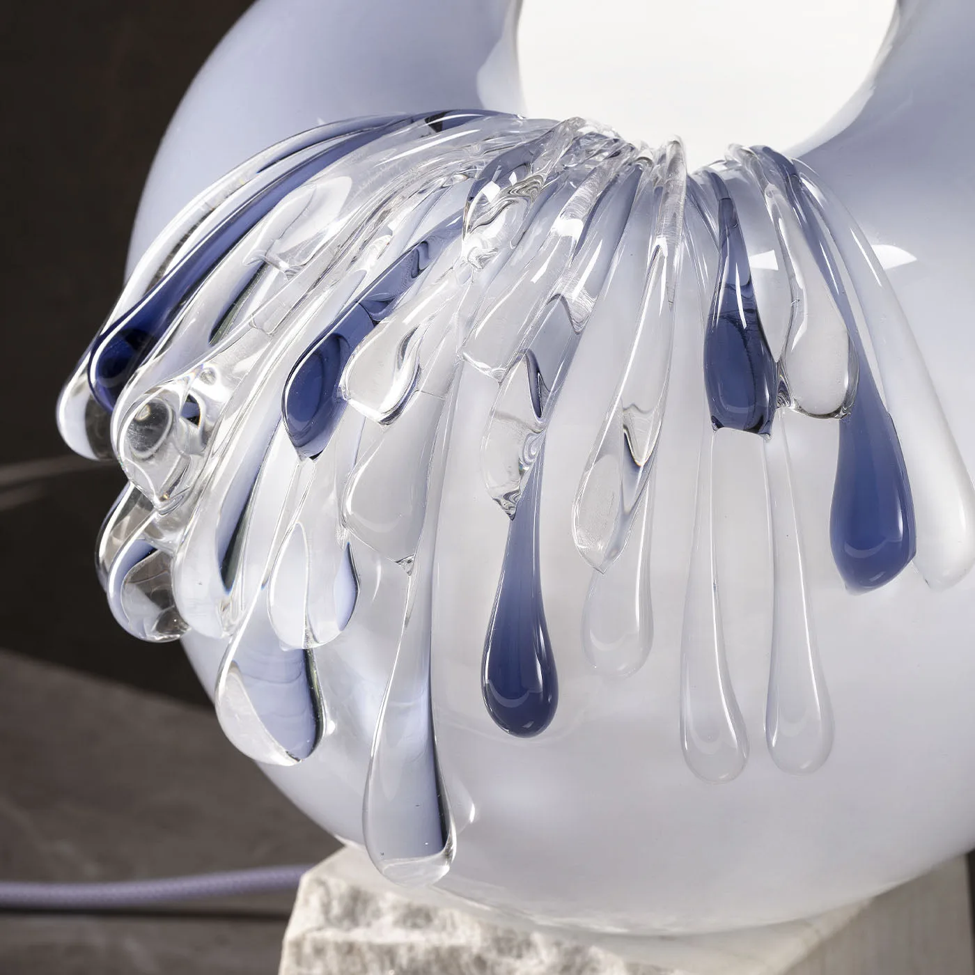 Mongolfiera Venetian Ballooning Murano Glass Table Lamp