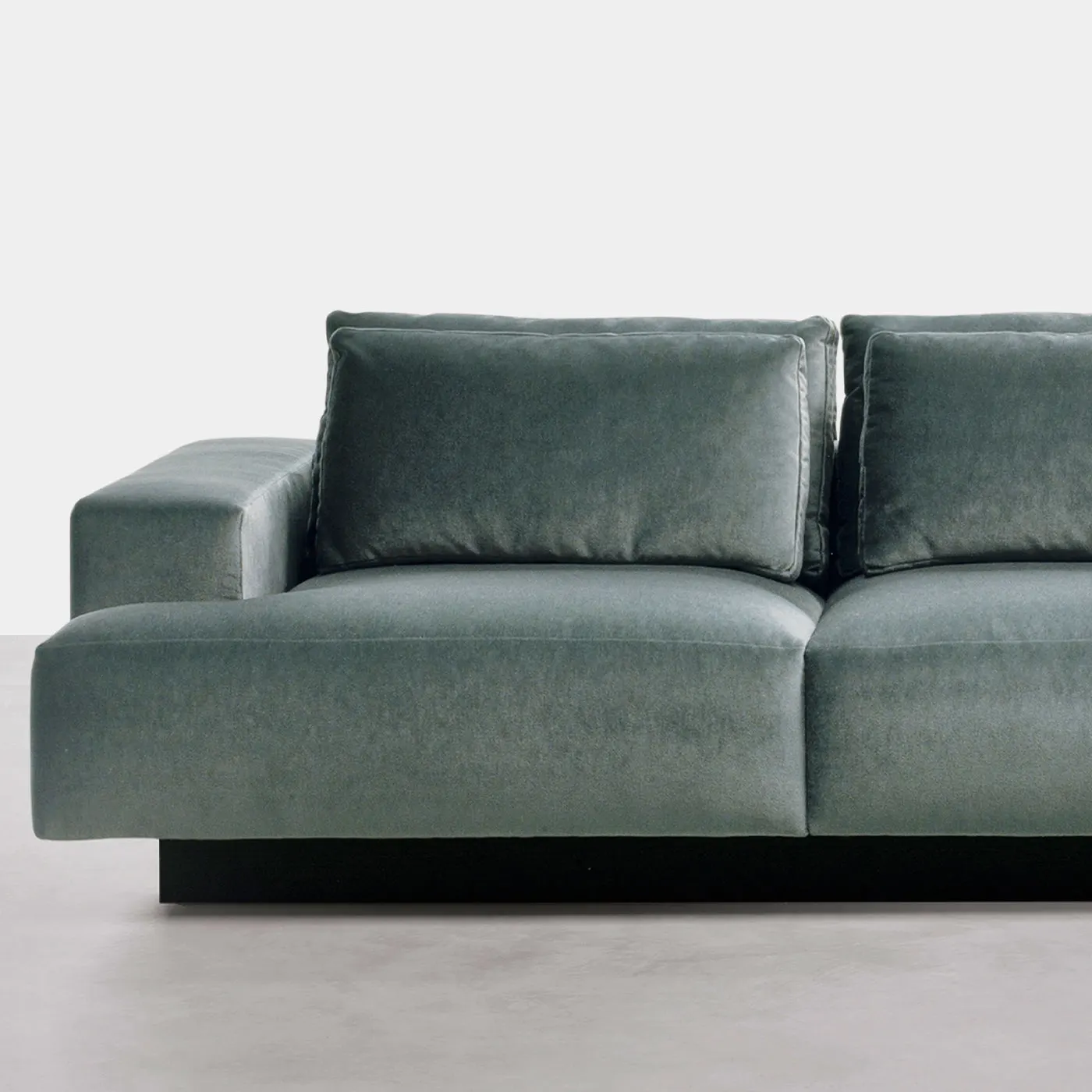 Morrison Contemporary Green Sofa