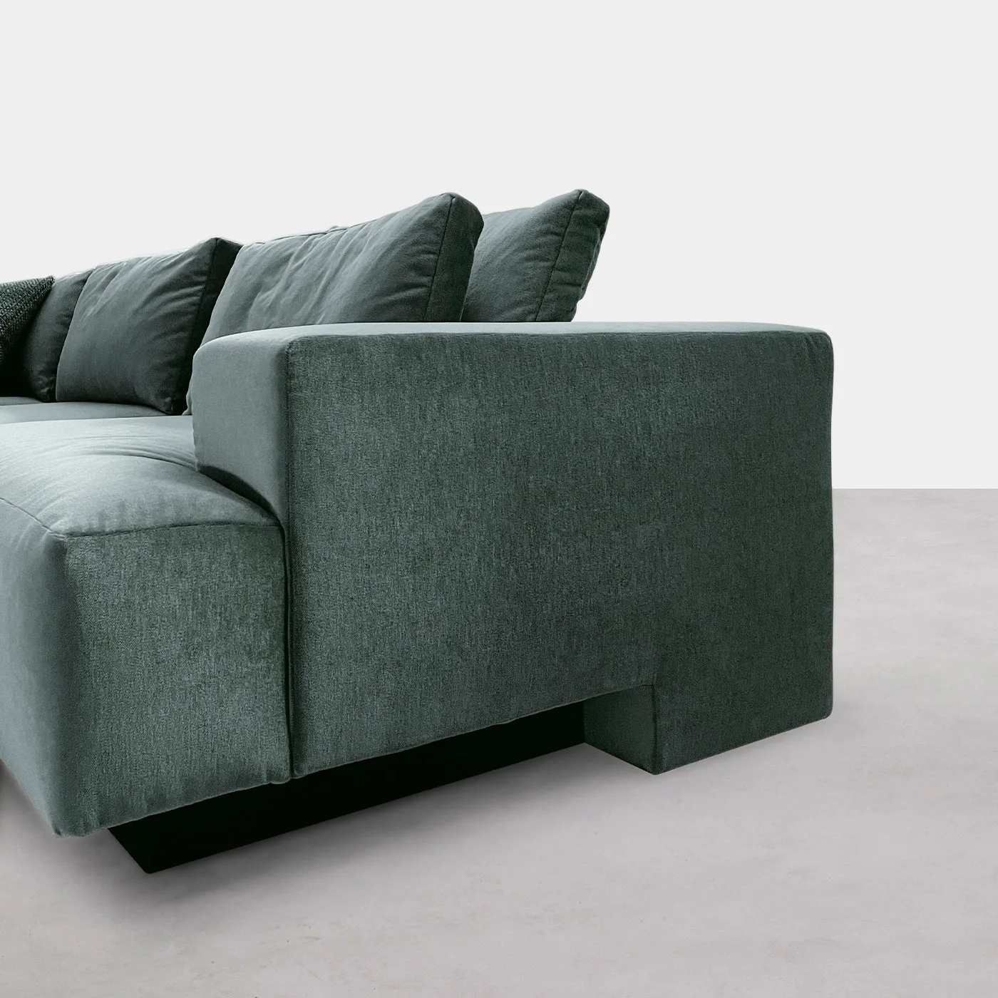 Morrison Contemporary Green Sofa