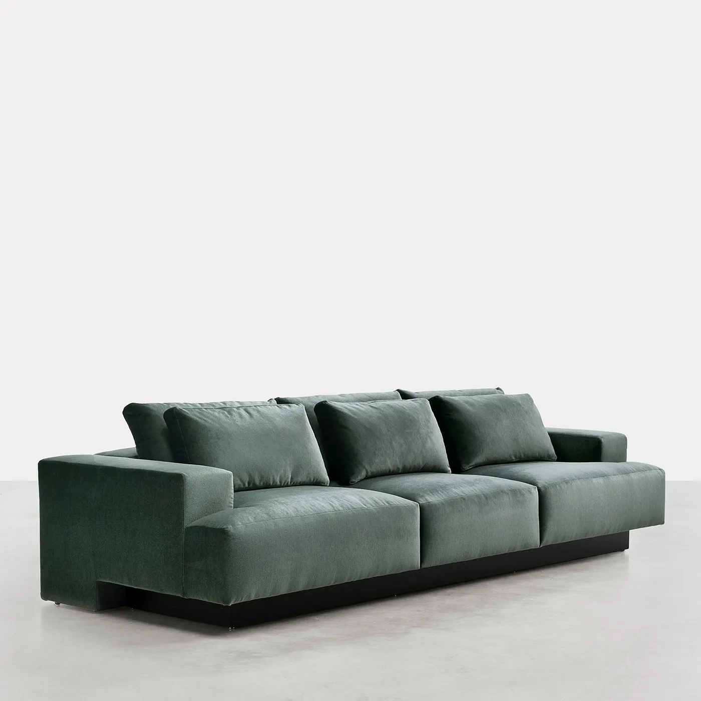 Morrison Contemporary Green Sofa