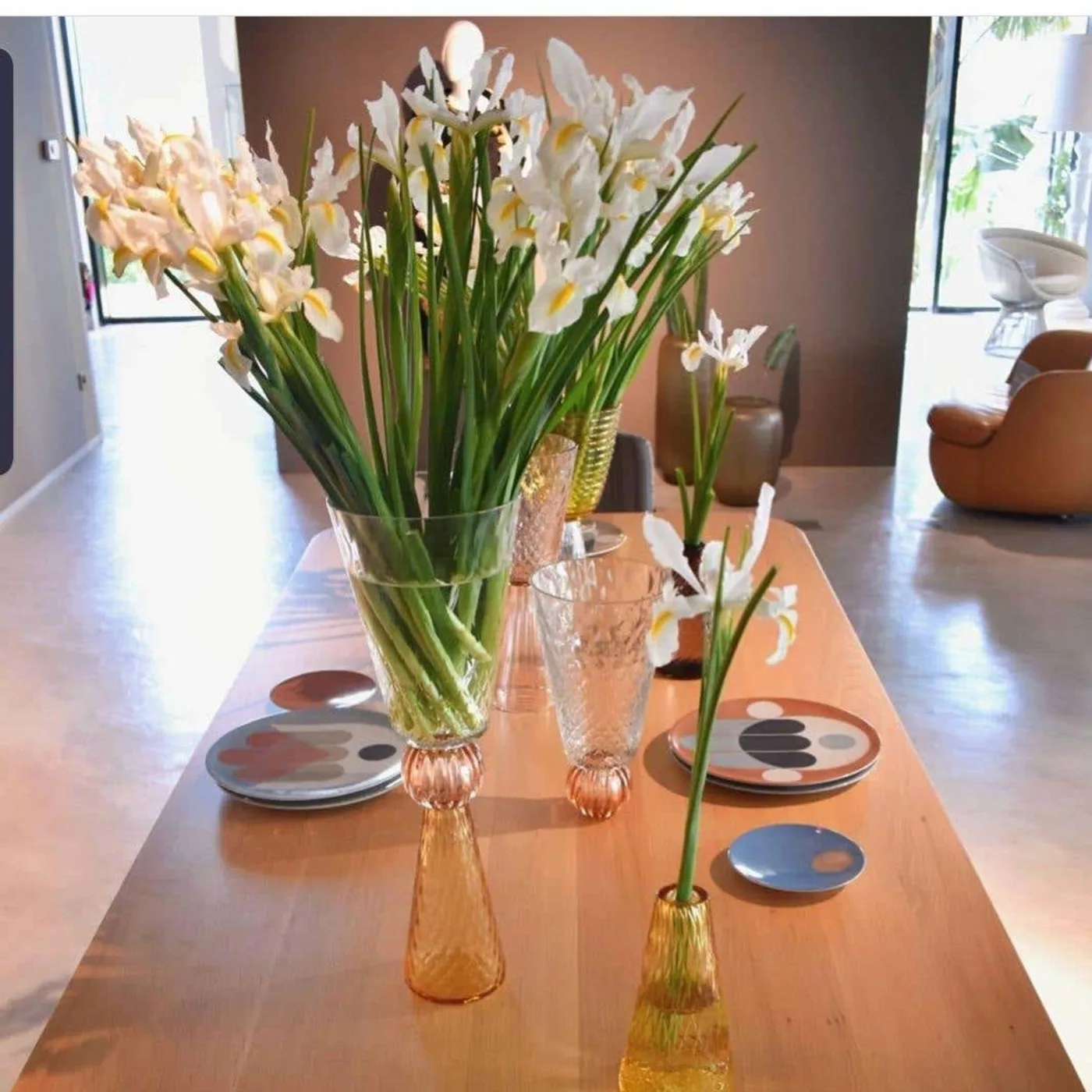 Murano Glass Gold Vase